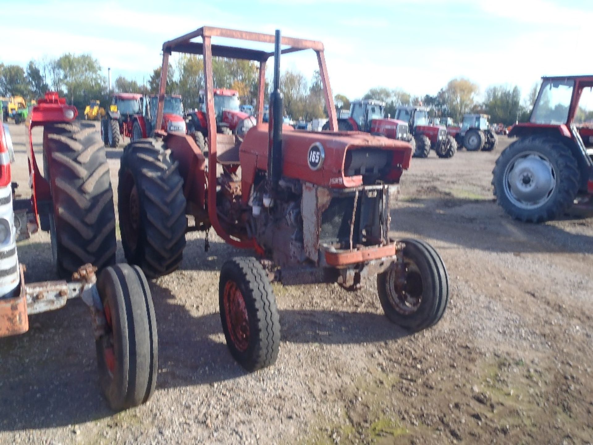 Massey Ferguson 165 Tractor. Wet Brakes, 4 Bolt Lift Pump. Ser. No. 123590 - Image 2 of 7