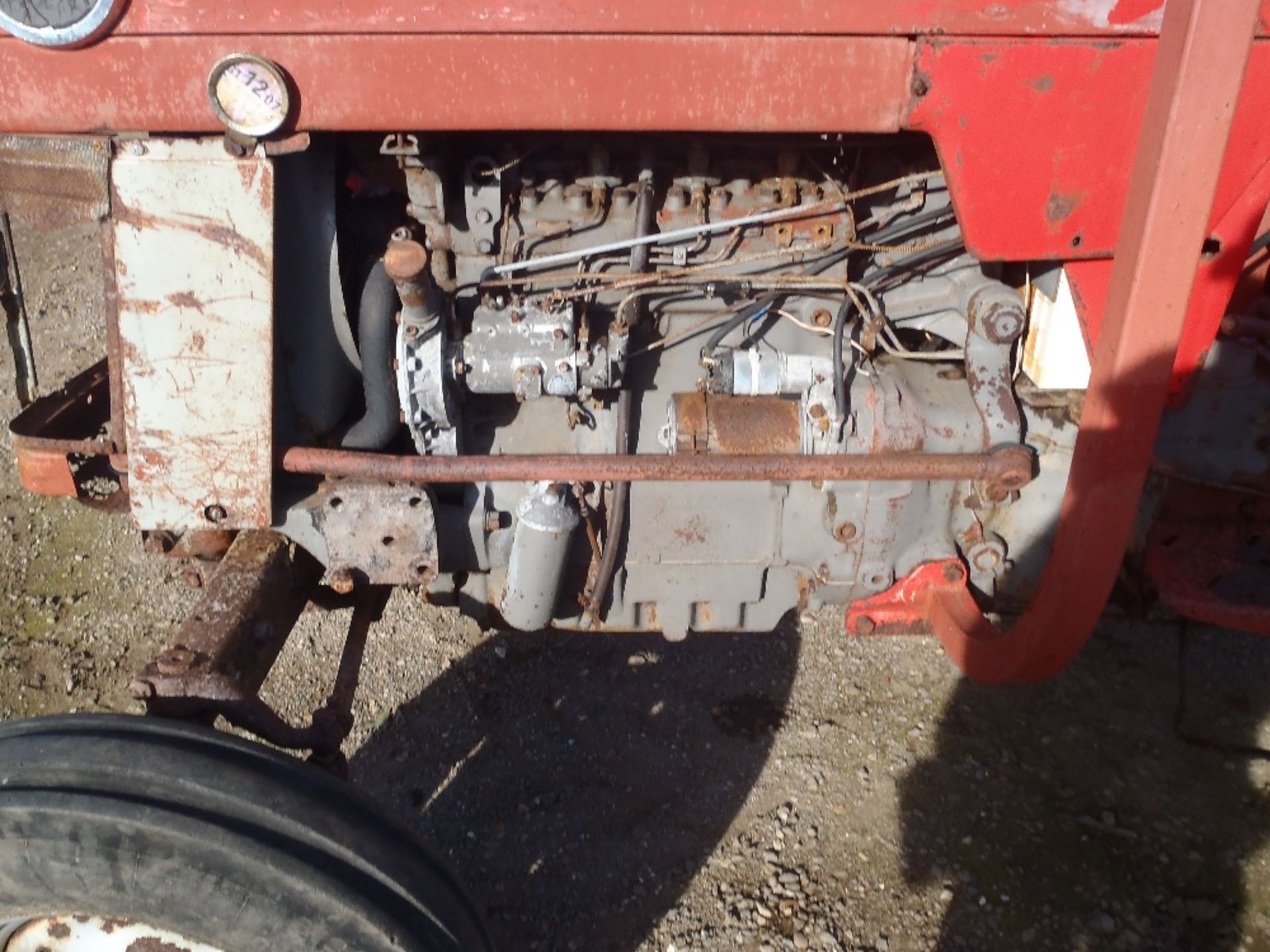 Massey Ferguson 165 Tractor. Wet Brakes, 4 Bolt Lift Pump. Ser. No. 123590 - Image 6 of 7
