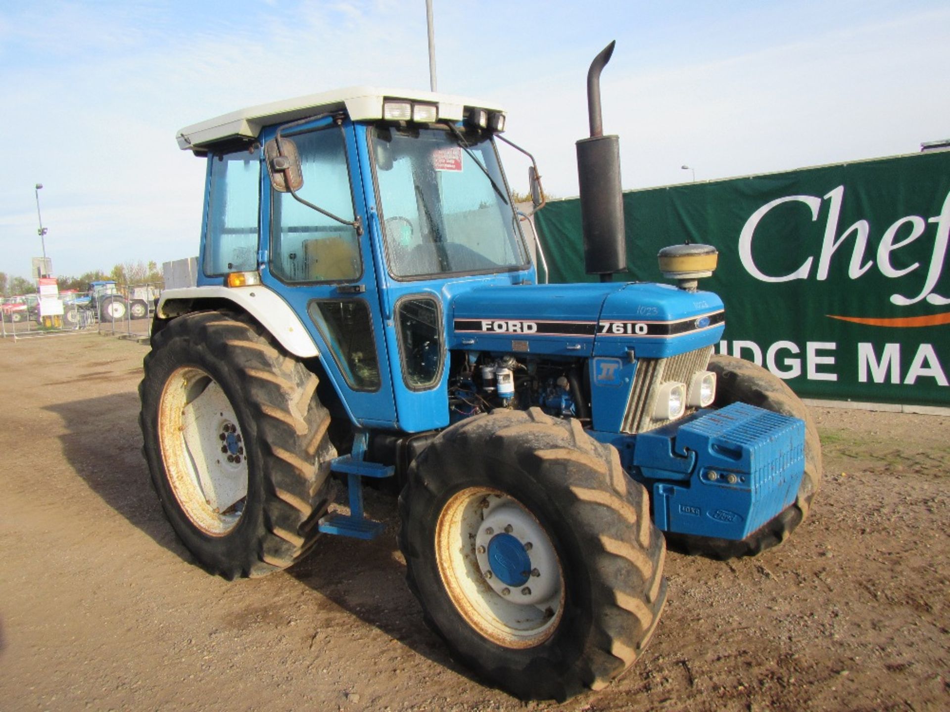 Ford 7610 4wd Tractor. Front Weights, 16.9x38 Tyres Reg No F189 OBW Ser No BB99378 - Image 3 of 18