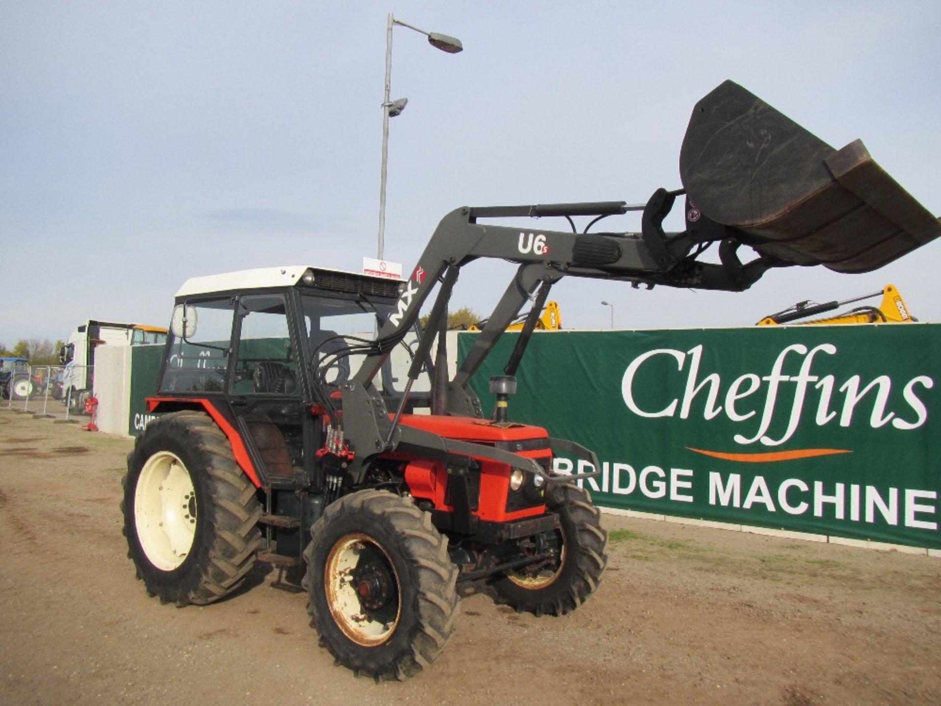 Zetor 7745 4wd Tractor. Chilton MXU6 Loader. Loader fitted 2014. No V5. 1650 hrs. Reg. No. L929 - Image 3 of 17