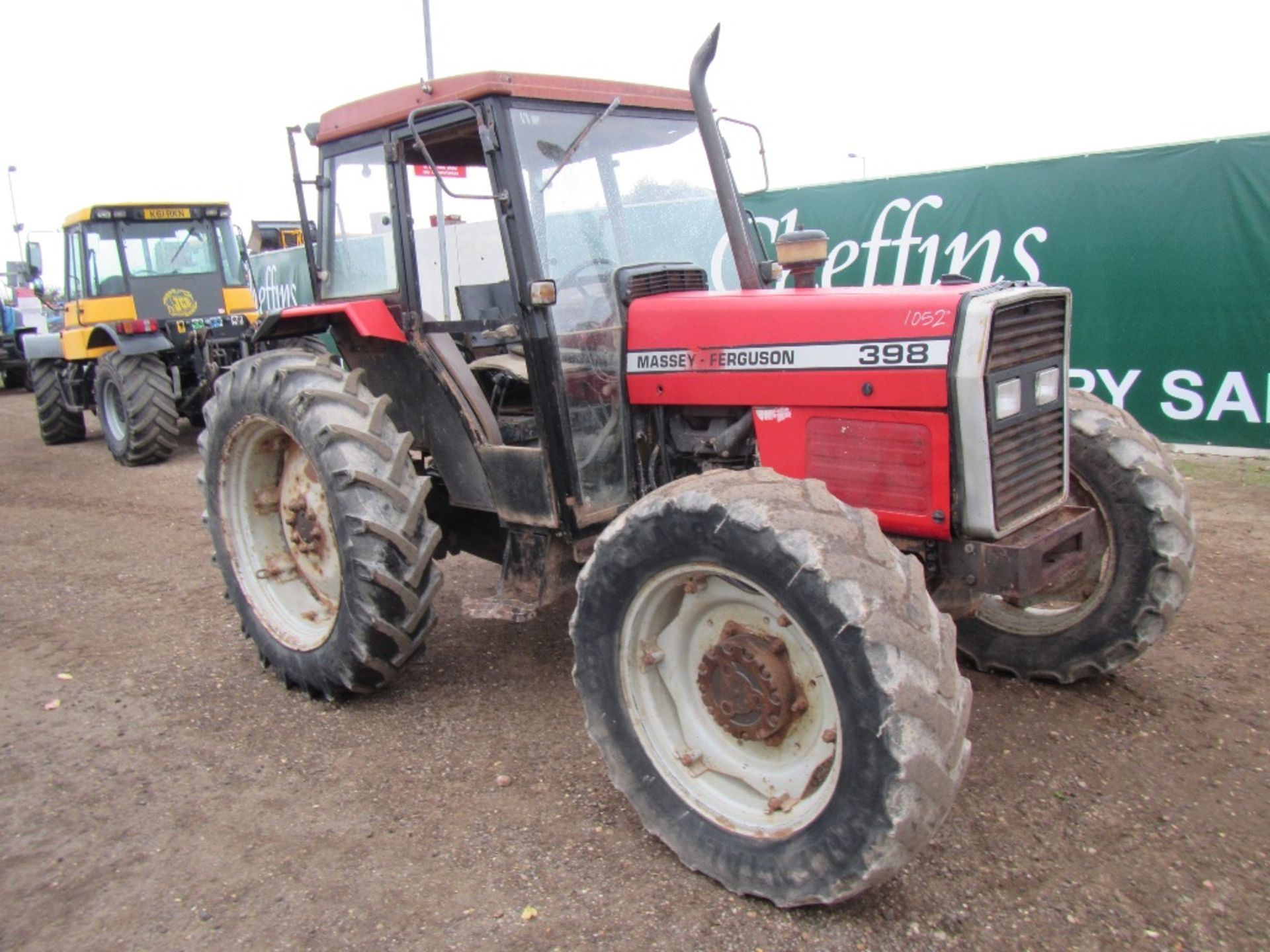 Massey Ferguson 398 4wd Tractor. Reg. No. E136 DSO. - Image 2 of 12