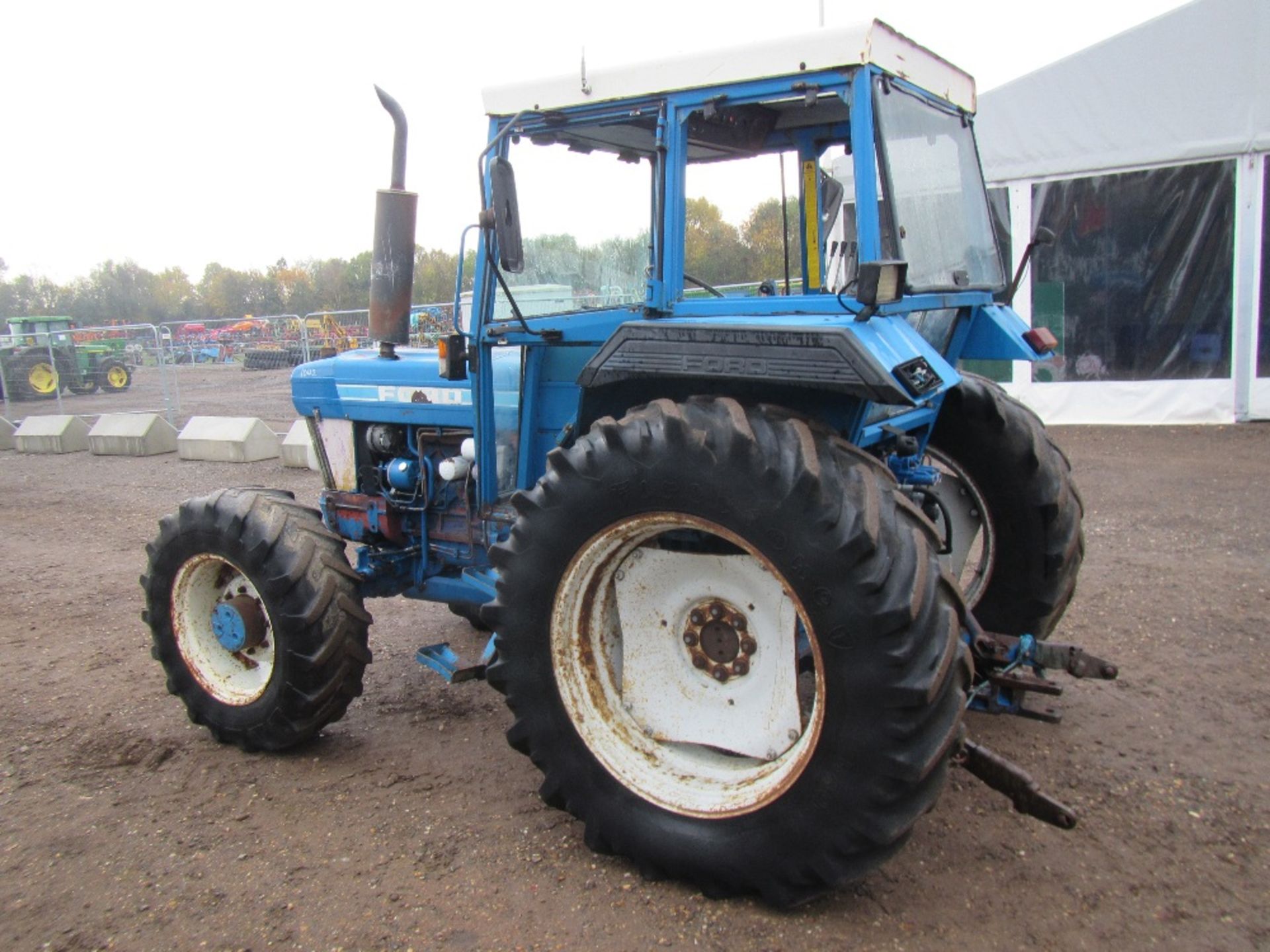 Ford 6610 4wd Tractor. Minemac Diesel Pump, Gear on the floor. Ser No BA5058 - Image 8 of 16