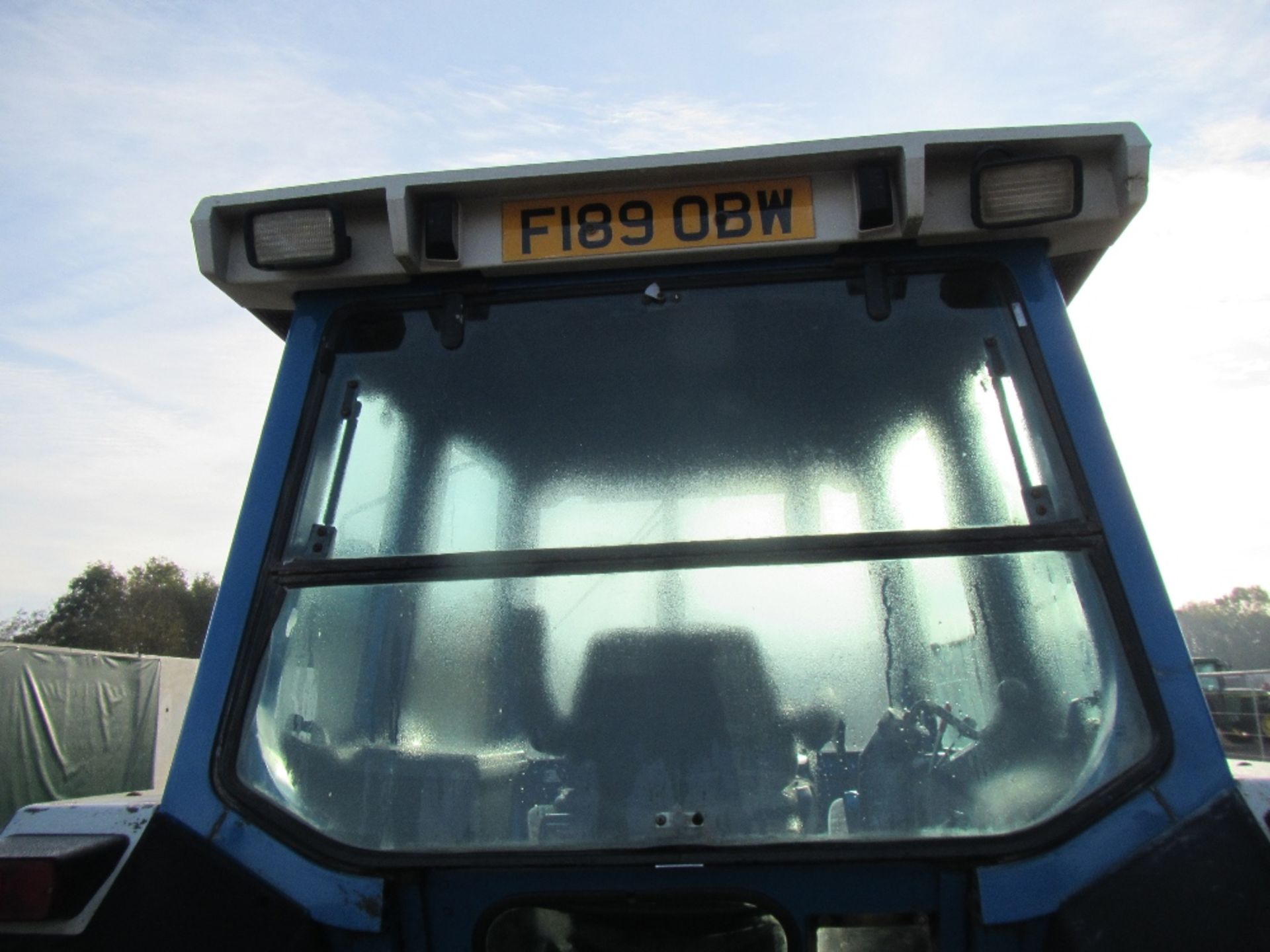 Ford 7610 4wd Tractor. Front Weights, 16.9x38 Tyres Reg No F189 OBW Ser No BB99378 - Image 9 of 18