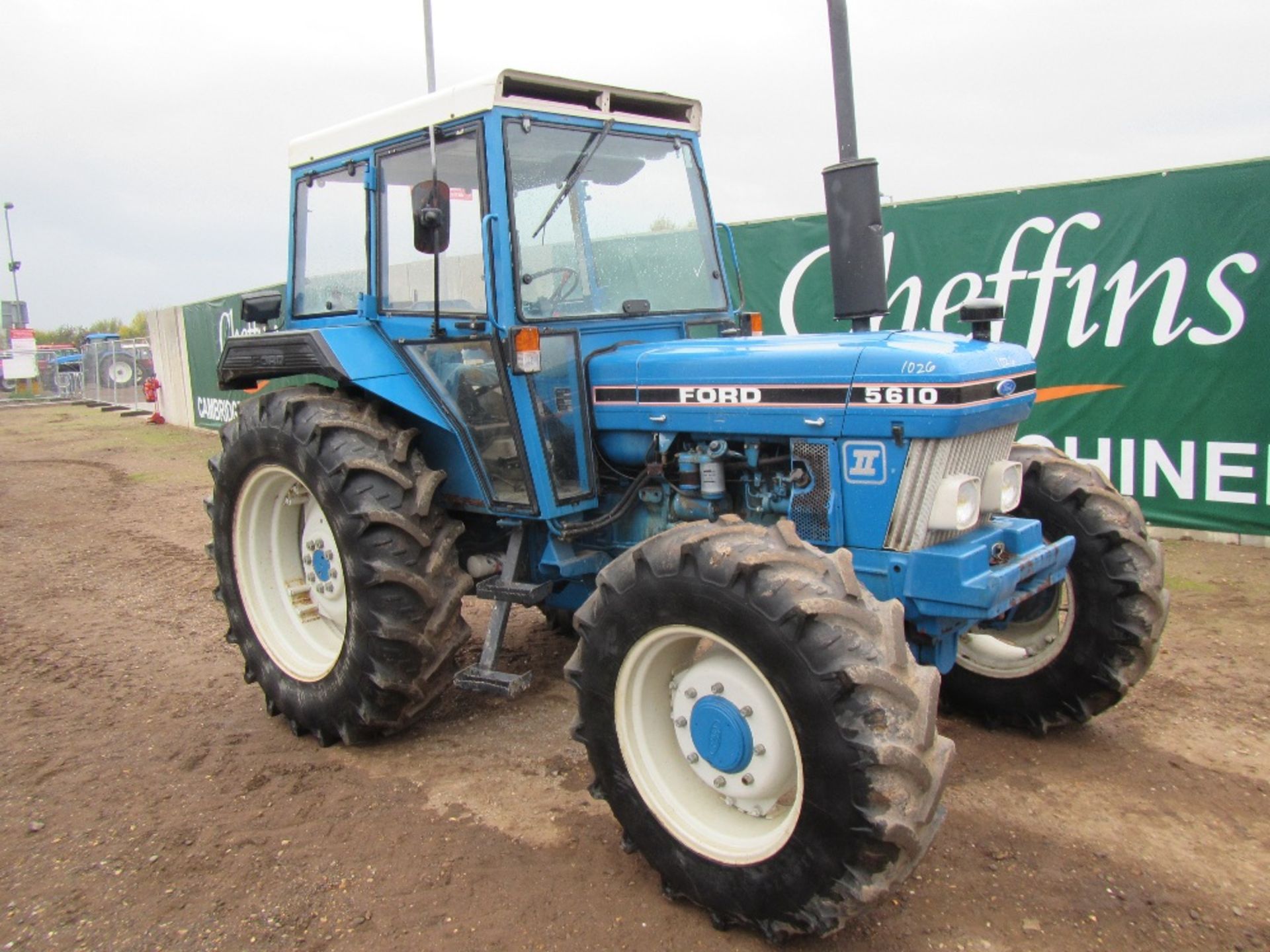 Ford 5610 4wd Tractor. 3200 Hrs Reg No F230 ETH Ser No BB90387 - Image 3 of 15