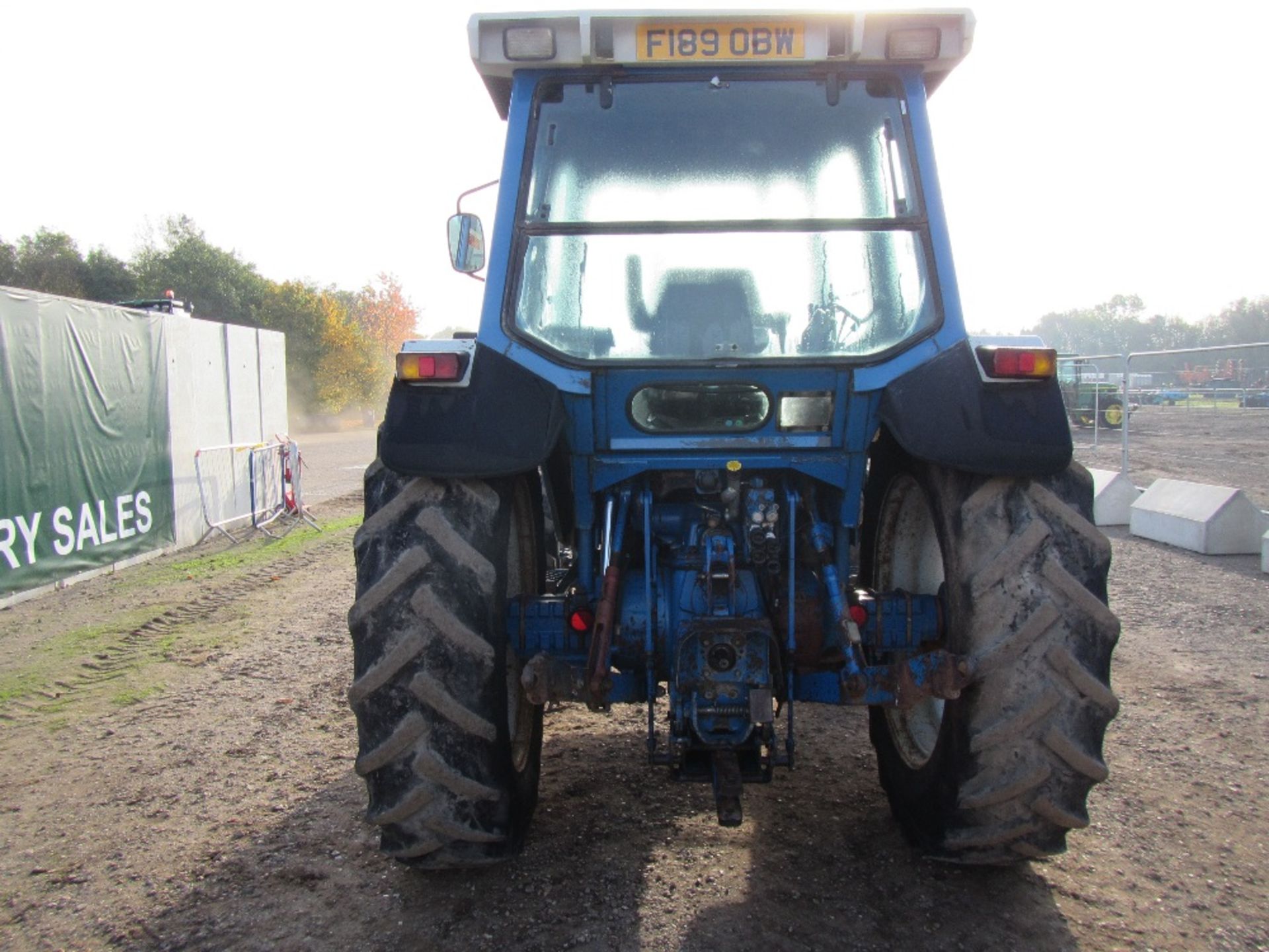 Ford 7610 4wd Tractor. Front Weights, 16.9x38 Tyres Reg No F189 OBW Ser No BB99378 - Image 7 of 18