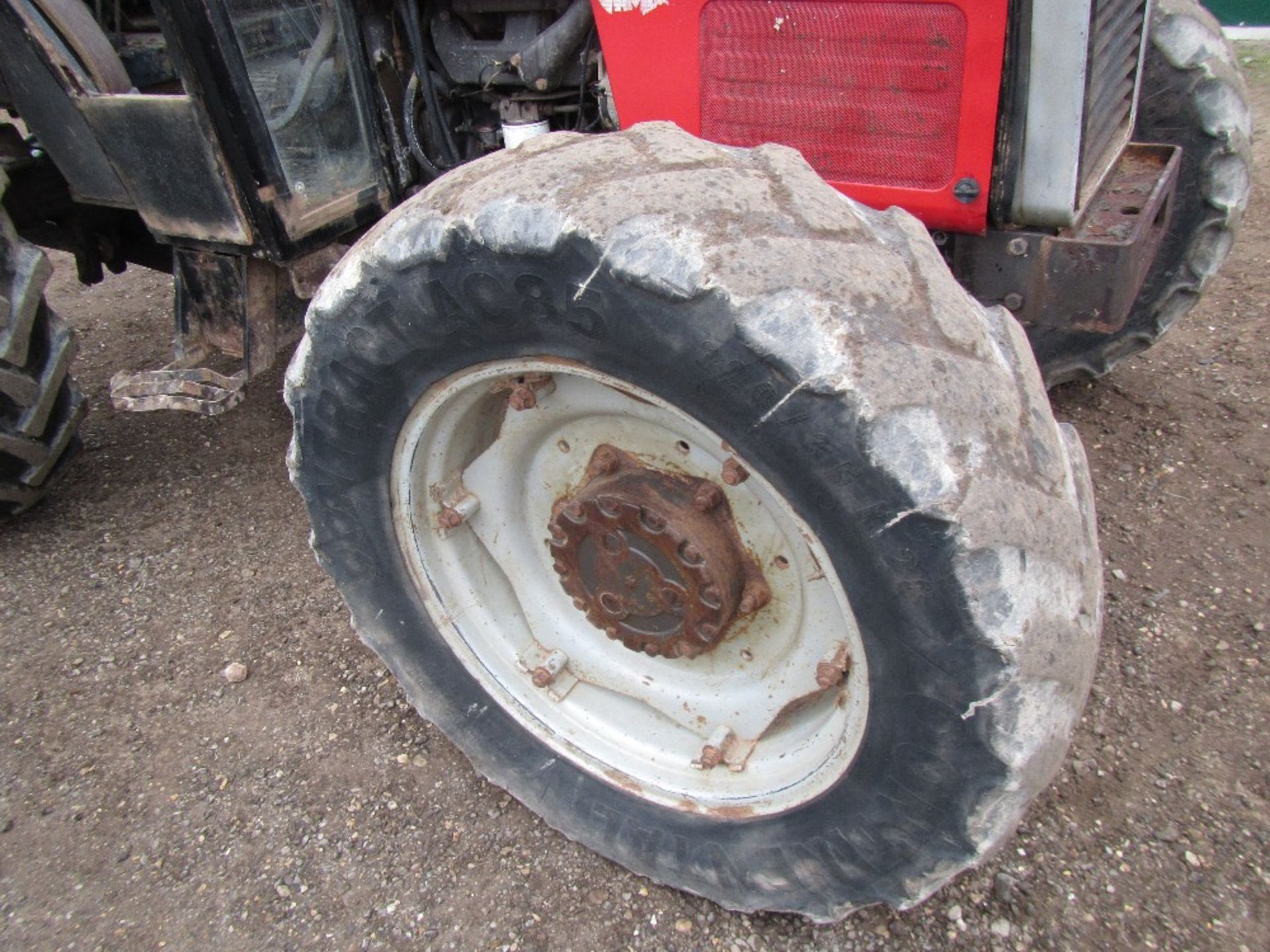 Massey Ferguson 398 4wd Tractor. Reg. No. E136 DSO. - Image 3 of 12