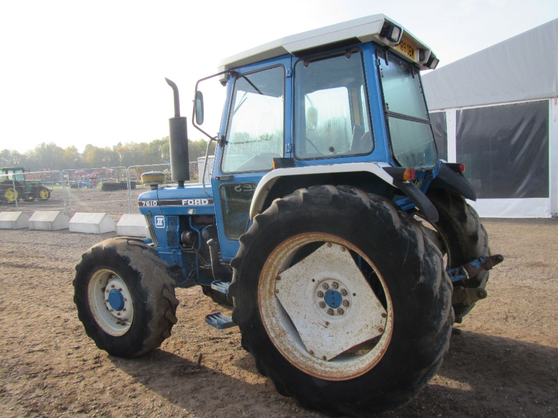Ford 7610 4wd Tractor. Front Weights, 16.9x38 Tyres Reg No F189 OBW Ser No BB99378 - Image 10 of 18