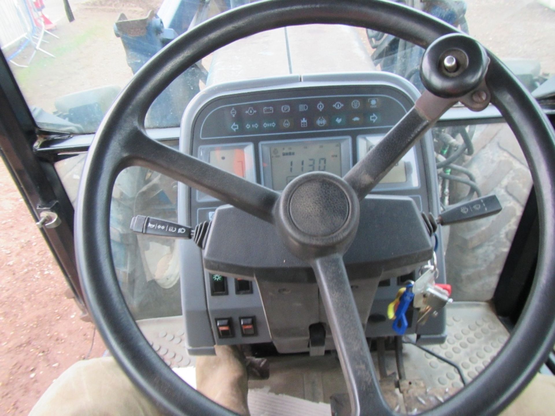 Ford 8340 SLE Tractor. Bomford 4414 Front Loader, Powerstar Engine, 2 Spools, Muck Fork, 16x16 - Image 15 of 17