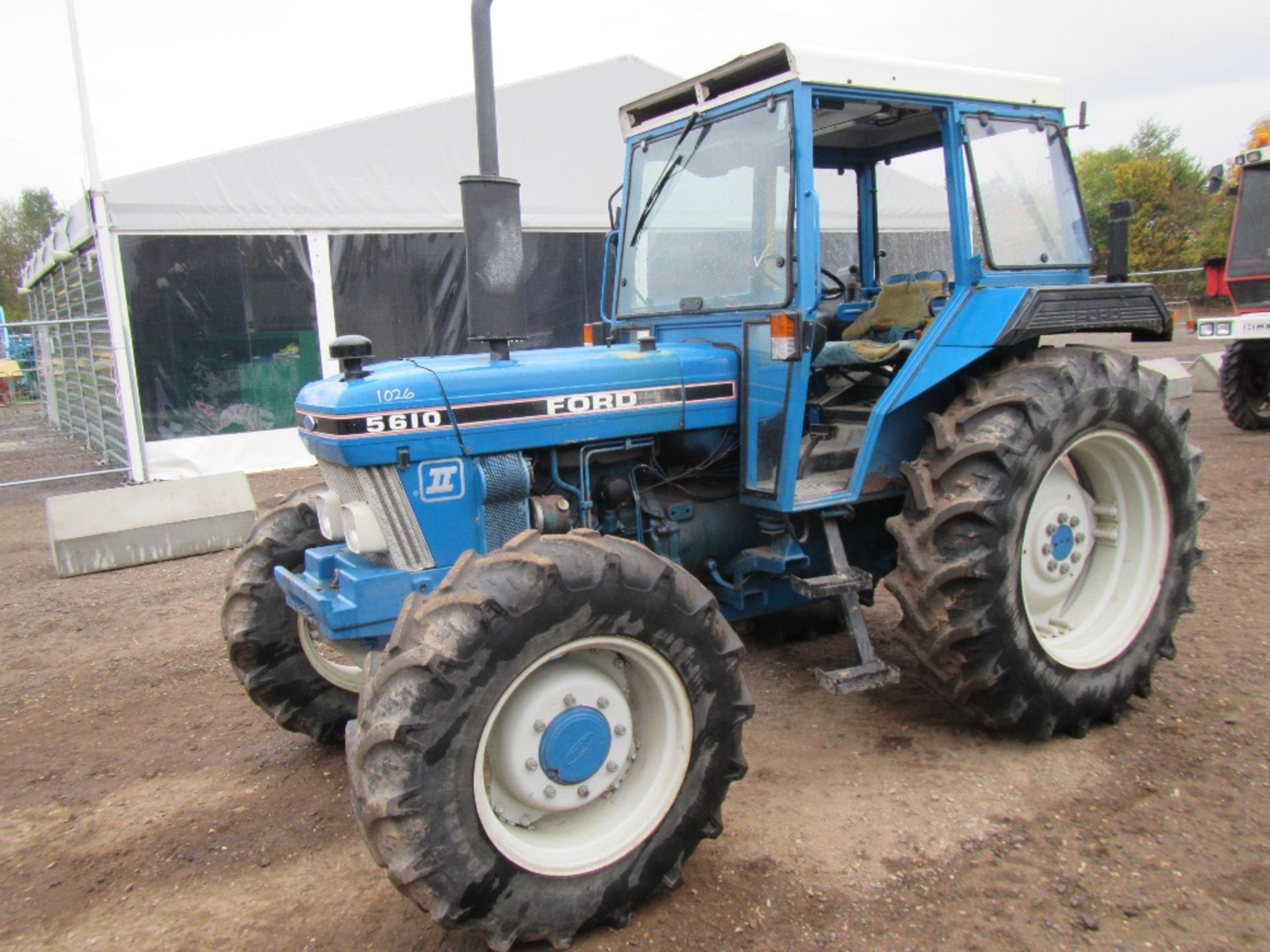 Ford 5610 4wd Tractor. 3200 Hrs Reg No F230 ETH Ser No BB90387