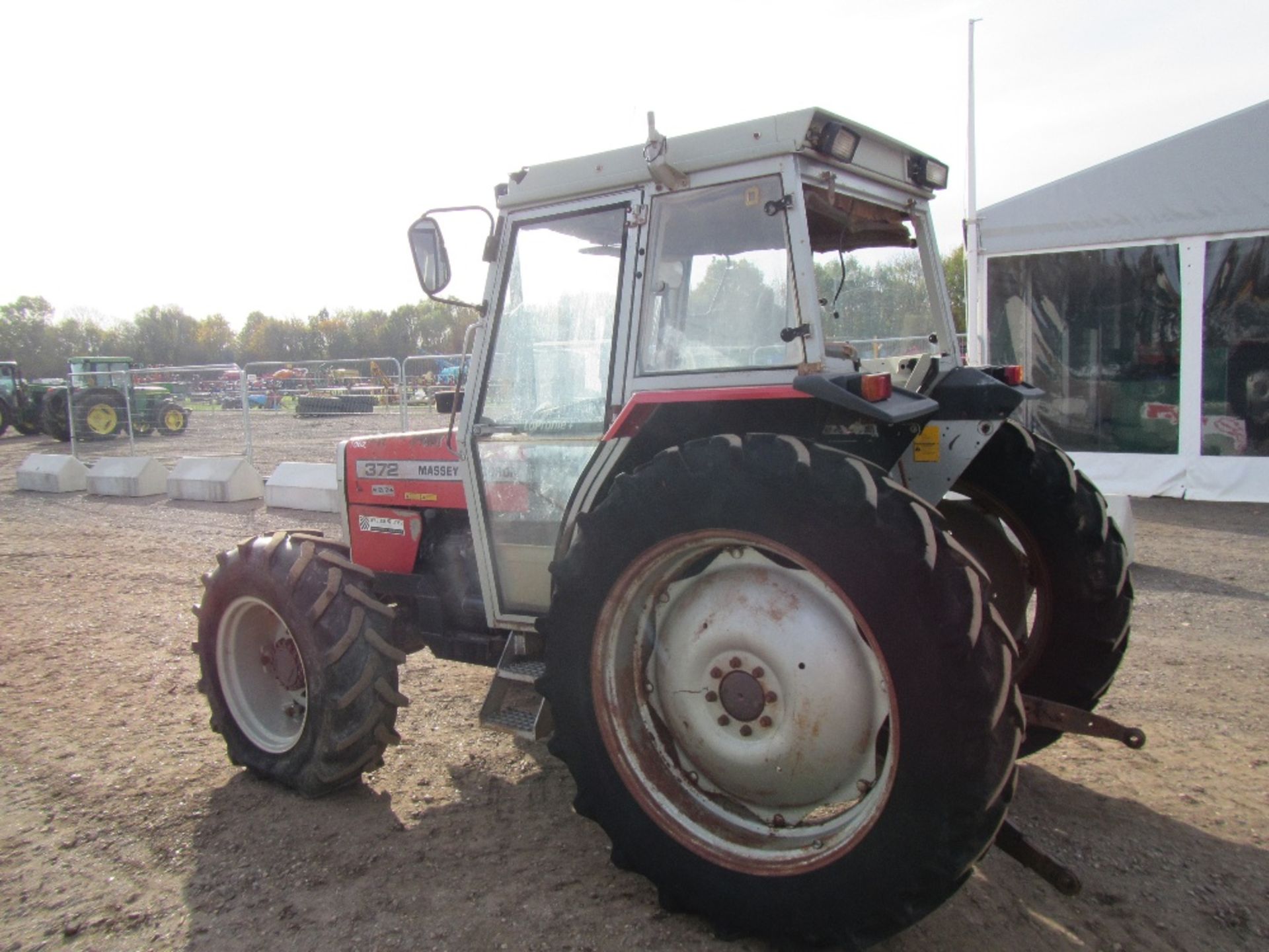 Massey Ferguson 4wd Tractor 12/12 Shuttle, Lo Profile + Cab Ser No D13464 - Image 9 of 15