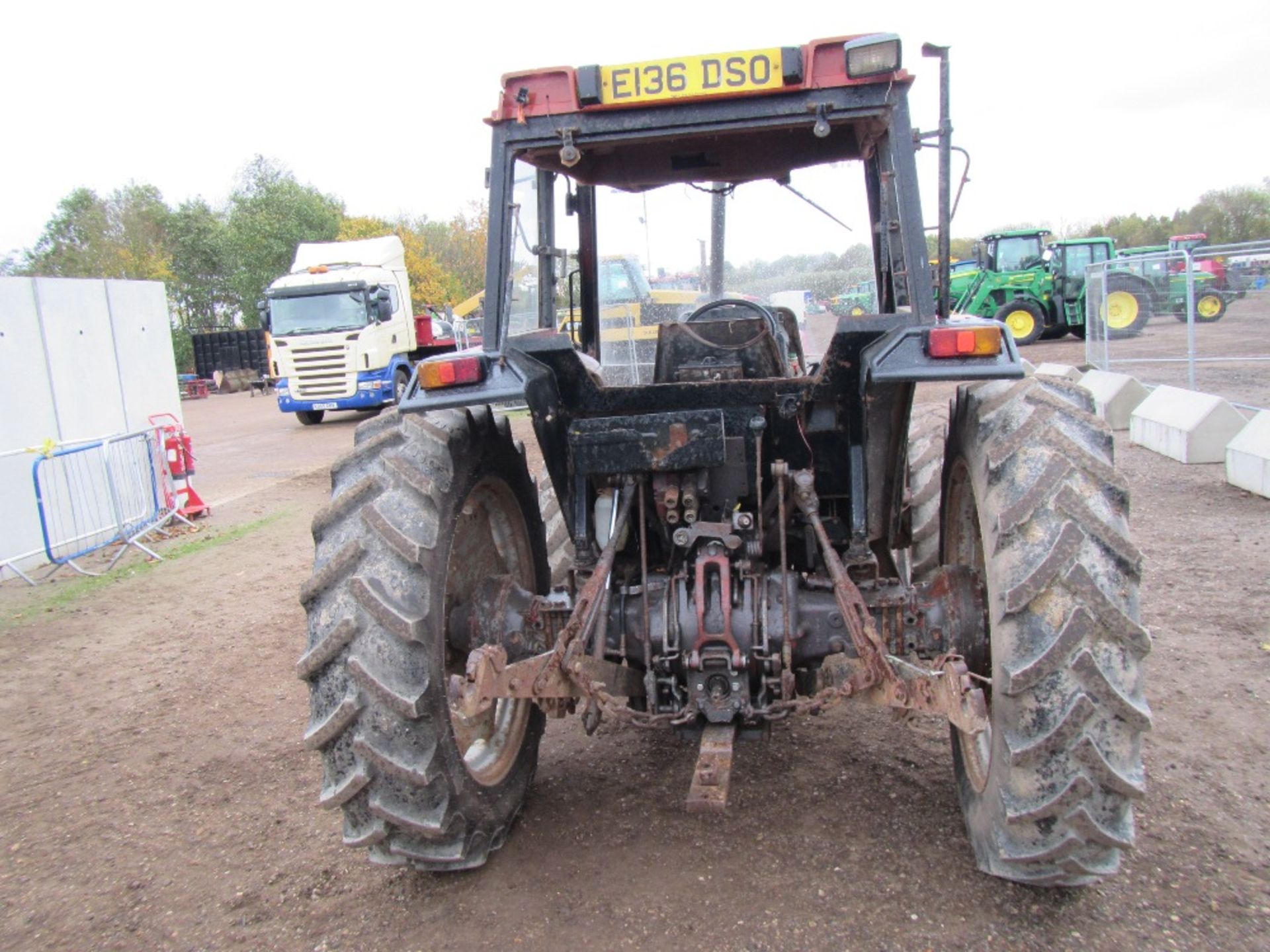 Massey Ferguson 398 4wd Tractor. Reg. No. E136 DSO. - Image 5 of 12