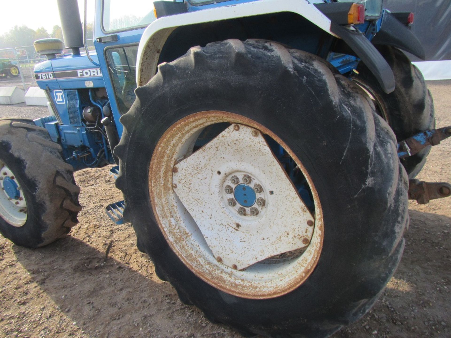 Ford 7610 4wd Tractor. Front Weights, 16.9x38 Tyres Reg No F189 OBW Ser No BB99378 - Image 11 of 18