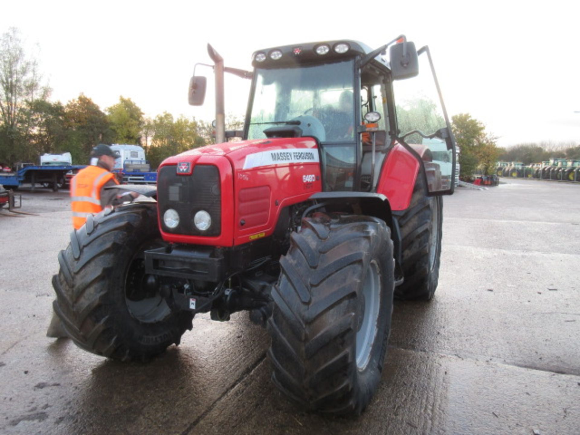 Massey Ferguson 6480 Tractor. 06 Reg