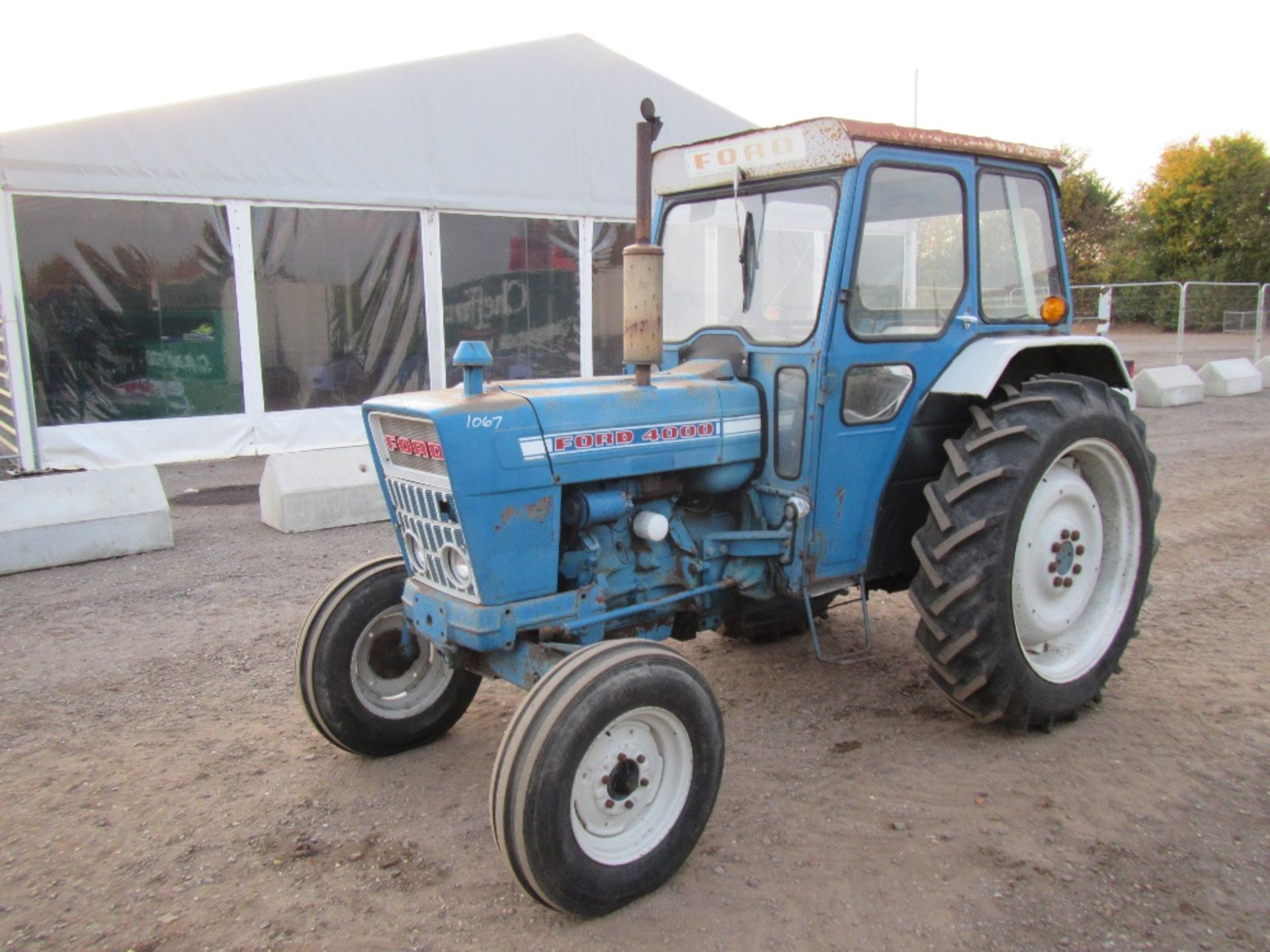Ford 4000 2wd Tractor. Ser No B217799