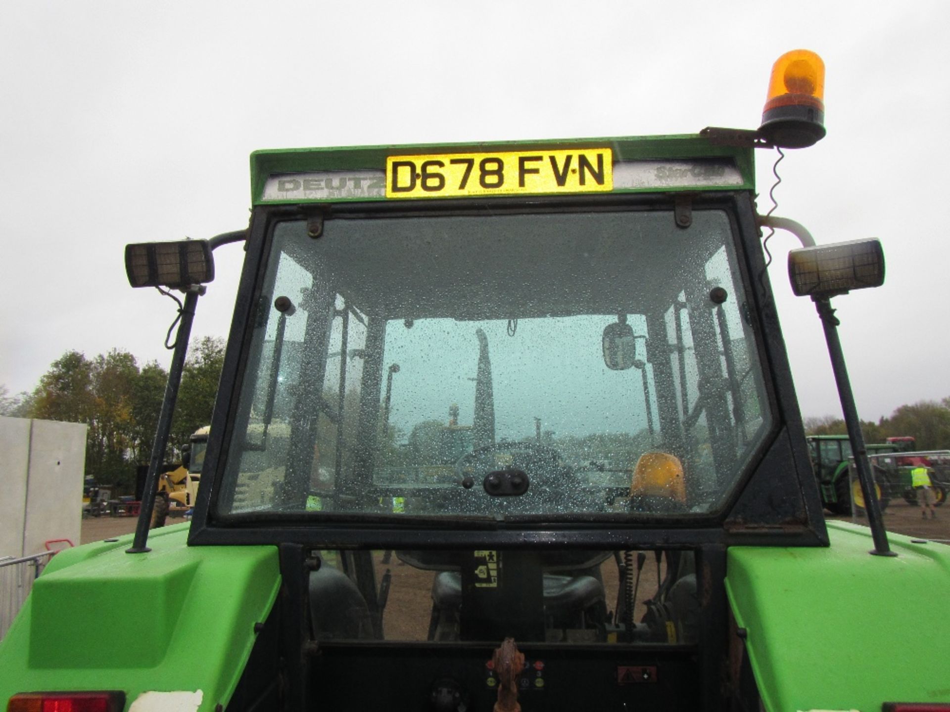 Deutz DX3.90 2wd Tractor. No V5. Reg. No. D678 FUH. - Image 8 of 16