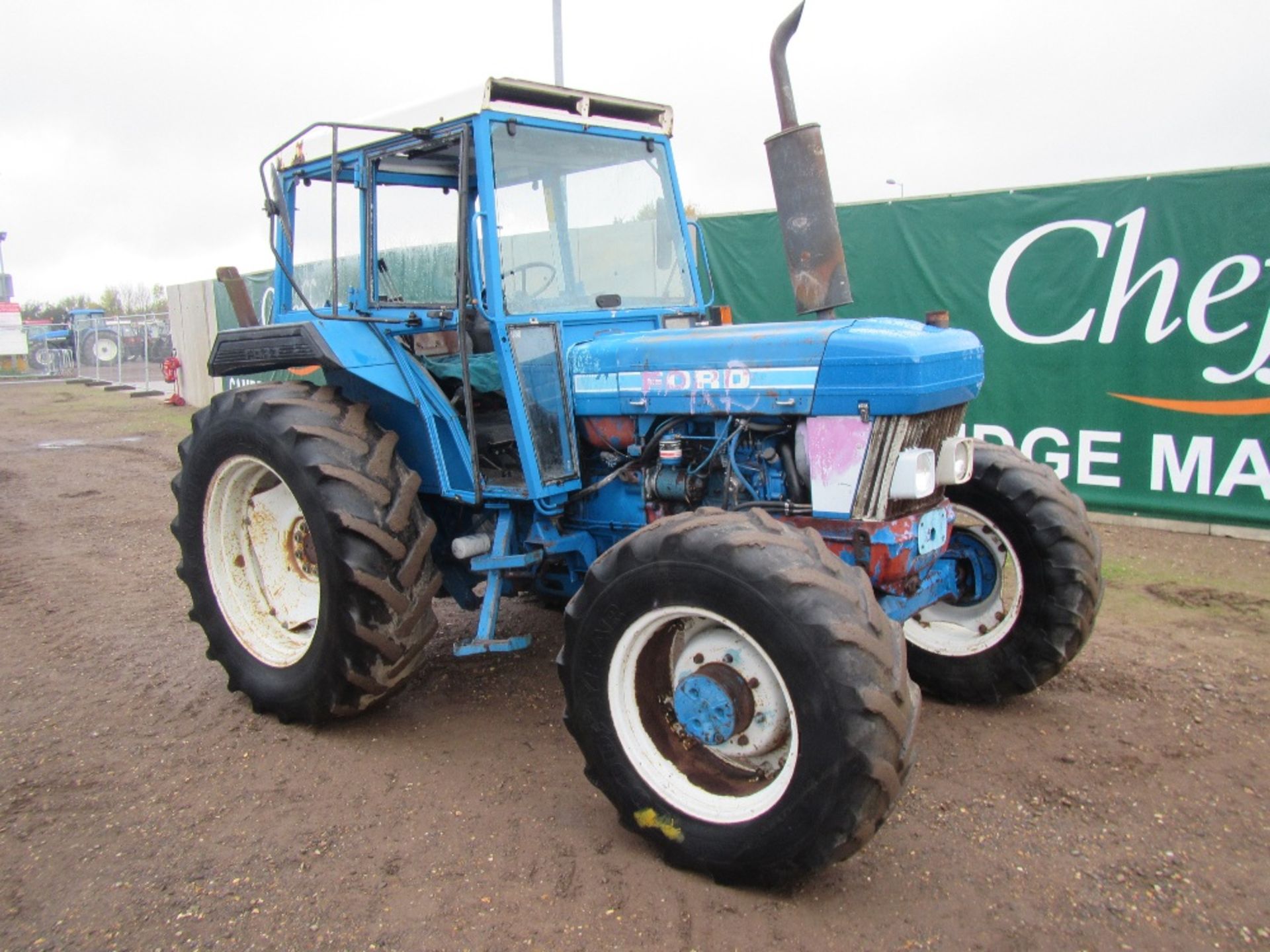 Ford 6610 4wd Tractor. Minemac Diesel Pump, Gear on the floor. Ser No BA5058 - Image 3 of 16