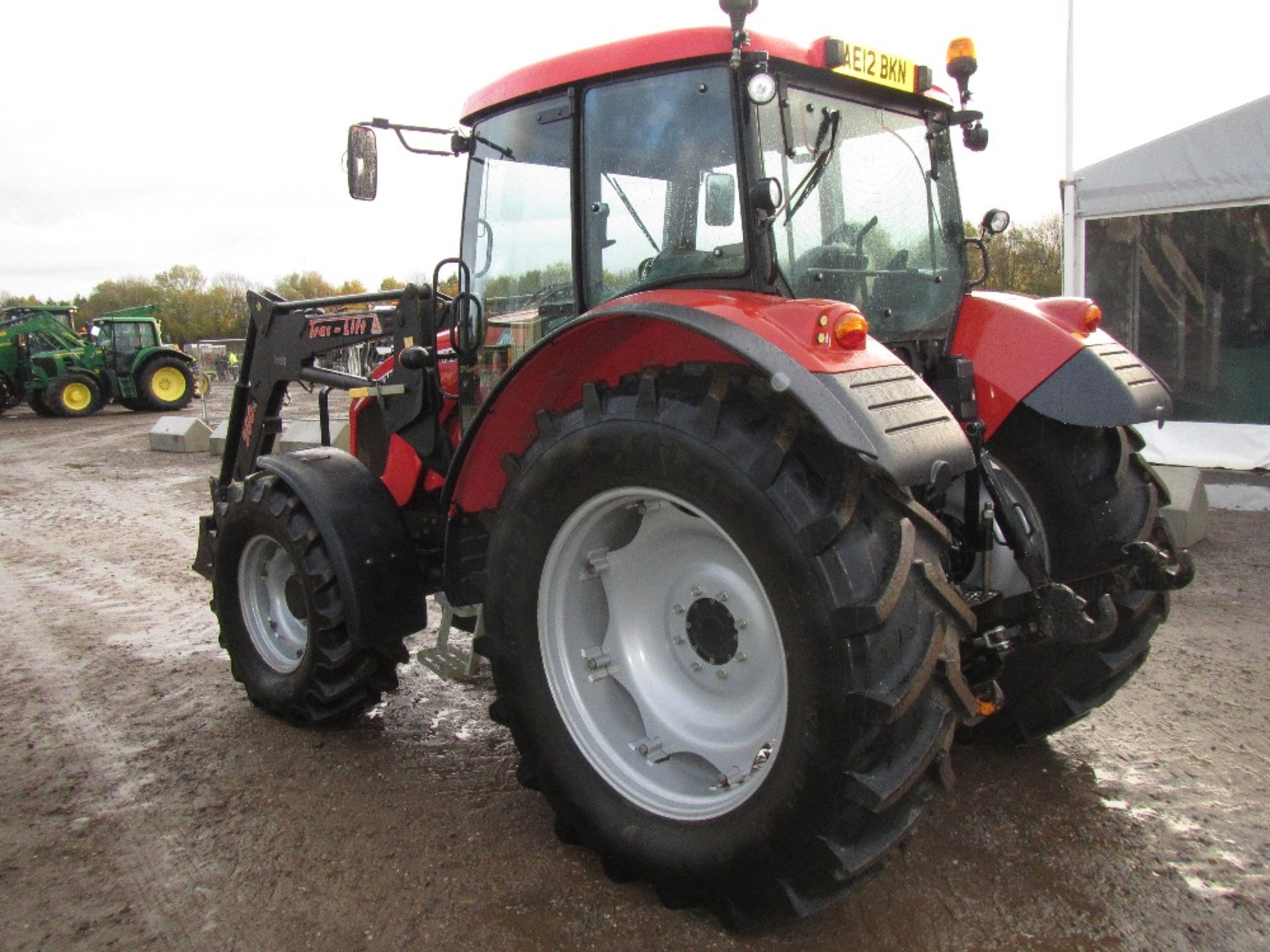 Zetor Forterra 125 4wd Tractor. 260 Trac Lift Loader. Reg Docs will be supplied. Reg. No. AE12 BKN. - Image 10 of 15