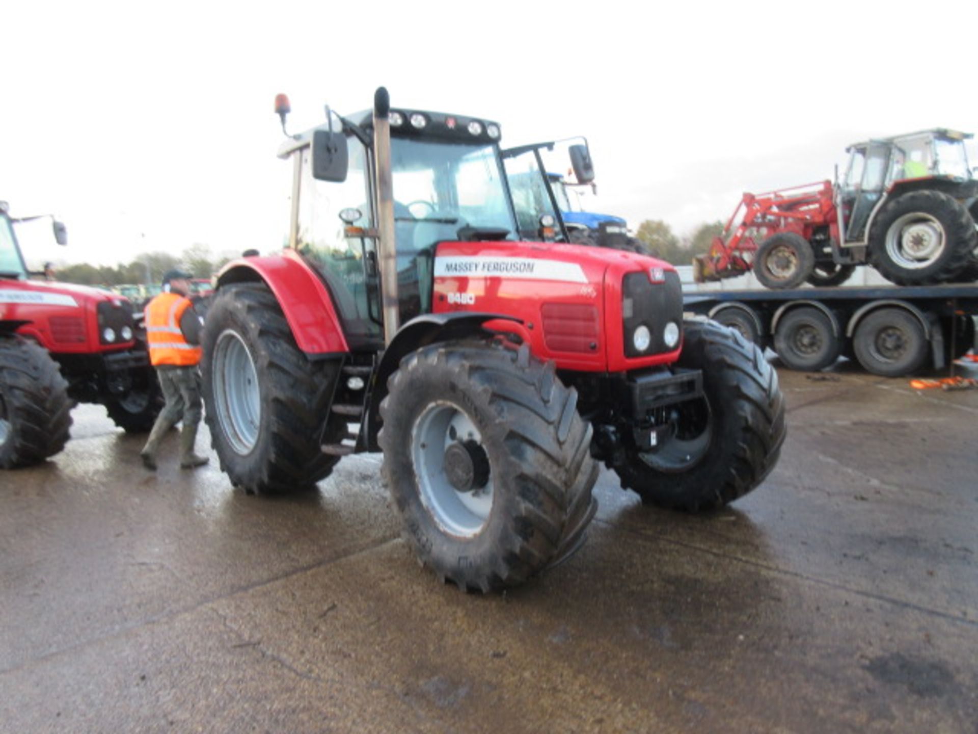 Massey Ferguson 6480 Tractor. 06 Reg - Image 3 of 7