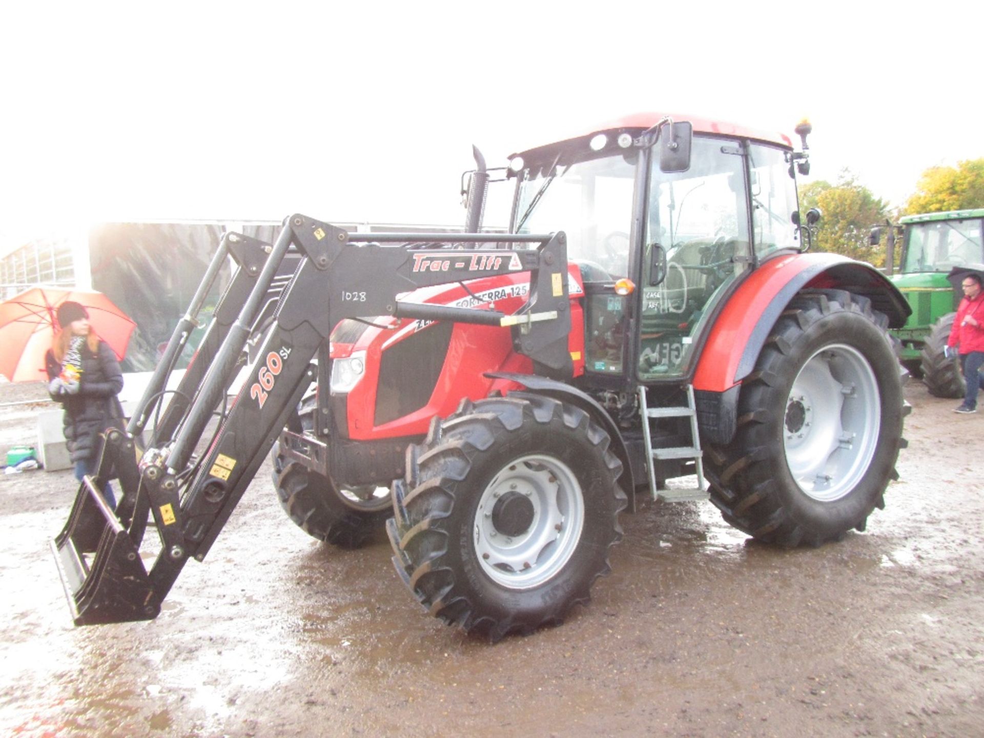 Zetor Forterra 125 4wd Tractor. 260 Trac Lift Loader. Reg Docs will be supplied. Reg. No. AE12 BKN. - Image 2 of 15