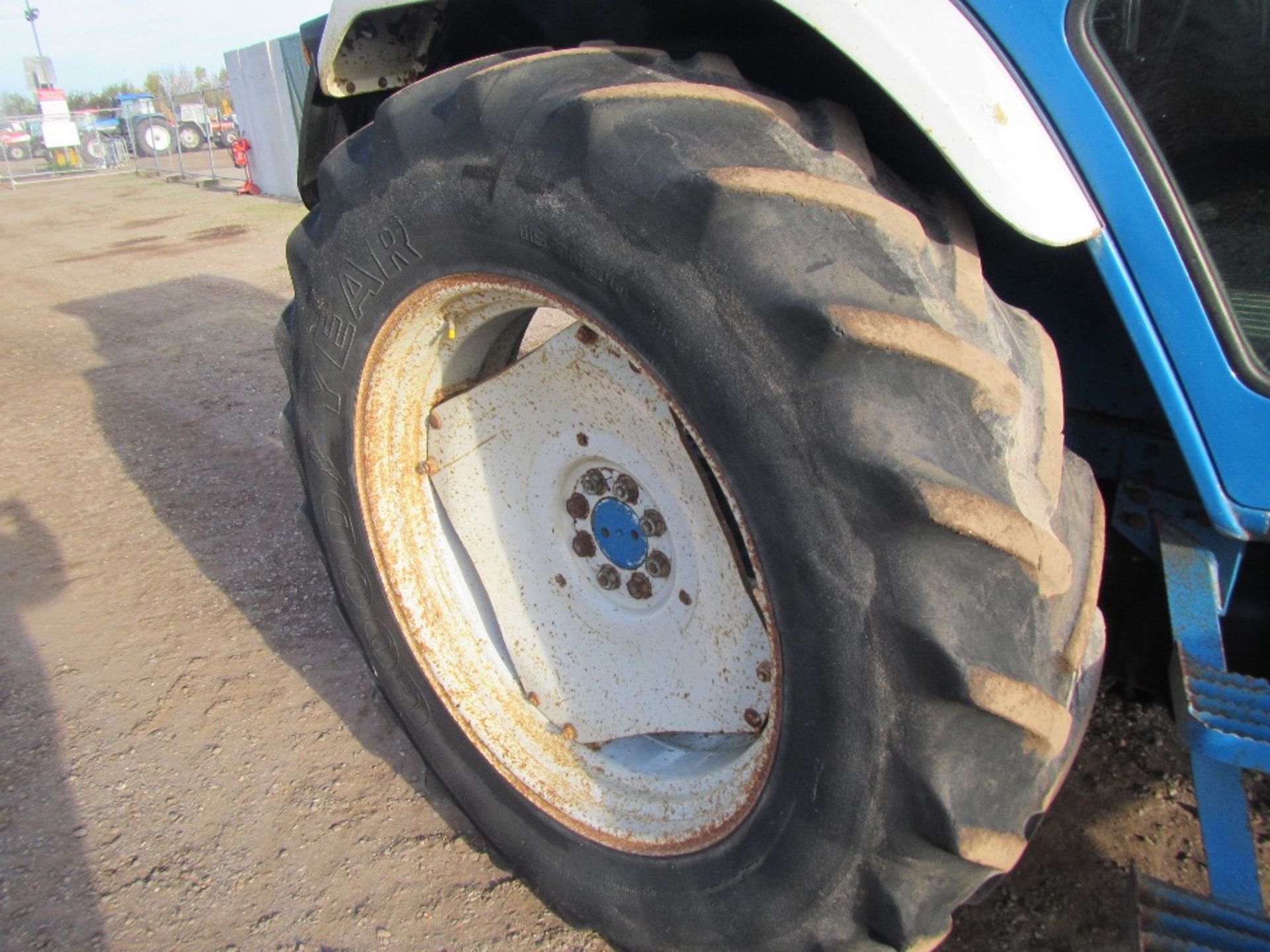 Ford 7610 4wd Tractor. Front Weights, 16.9x38 Tyres Reg No F189 OBW Ser No BB99378 - Image 6 of 18