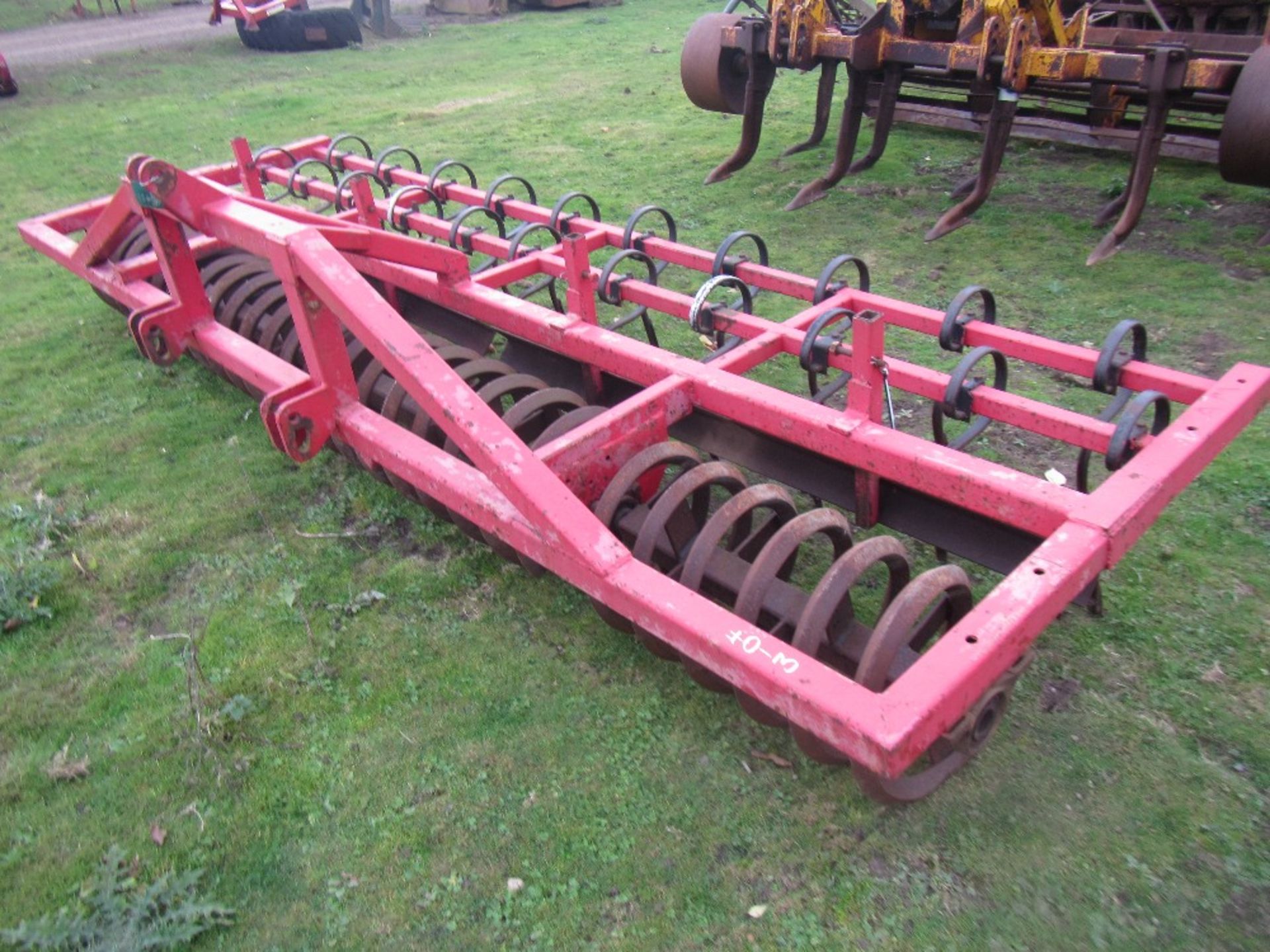 4m Front Press with Loading Tines & Loading Boards