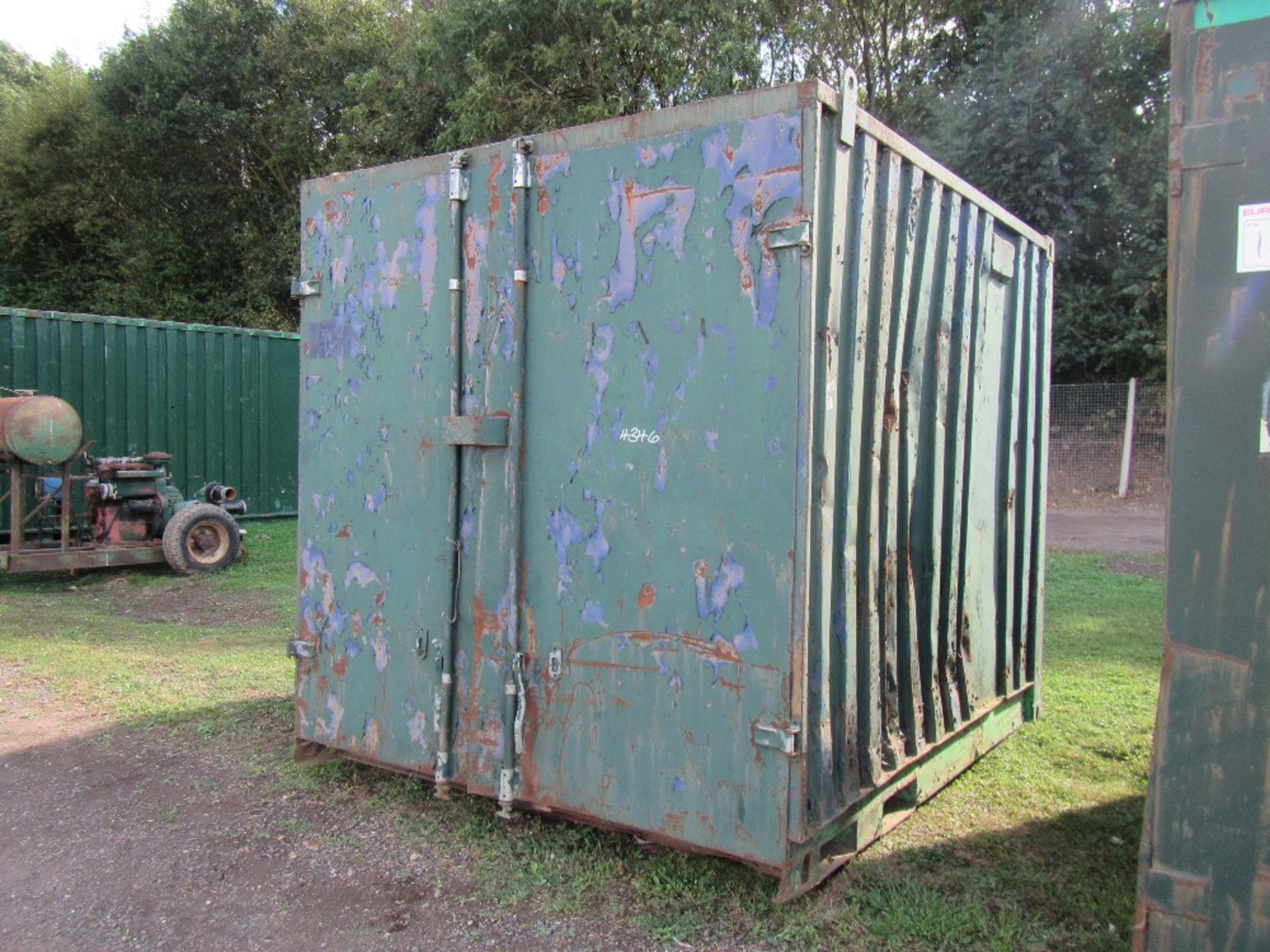 10x8 Steel Shipping Container