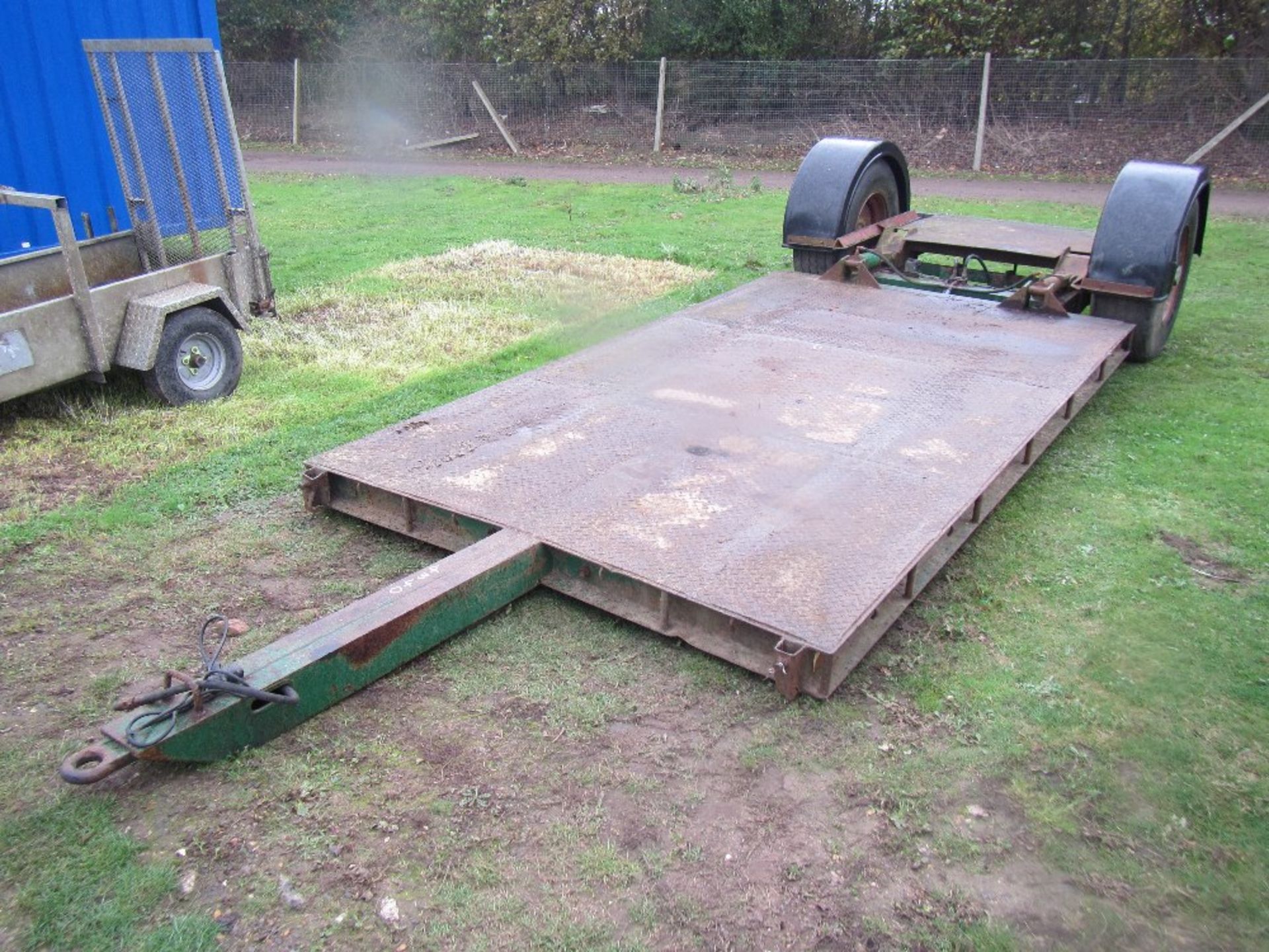 Bailey Low Loader with 10 Stud Super Single Axle