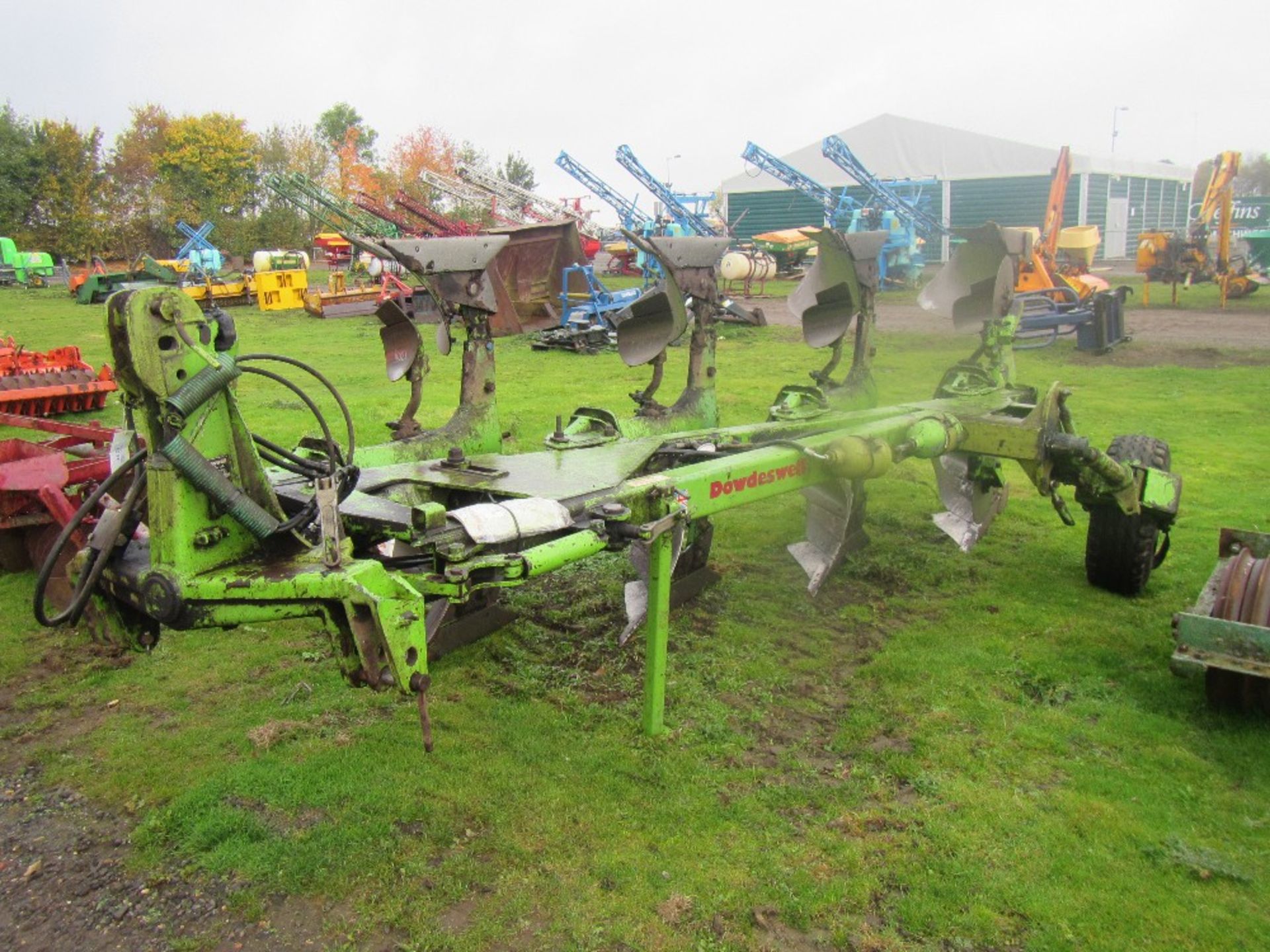 Dowdeswell 4 Furrow Auto Reset Reversible Plough - Image 4 of 4