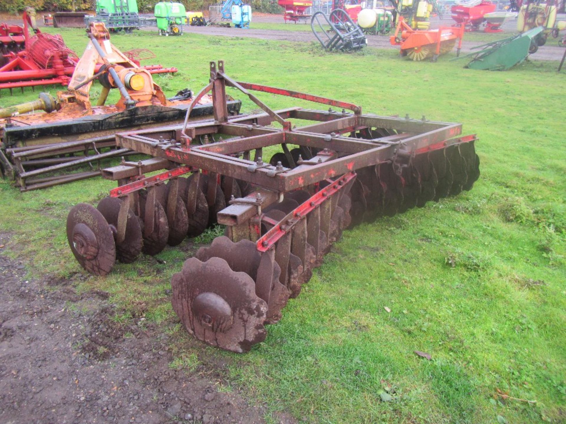 Bamlett 8ft Disc Harrows. UNRESERVED LOT - Image 6 of 6