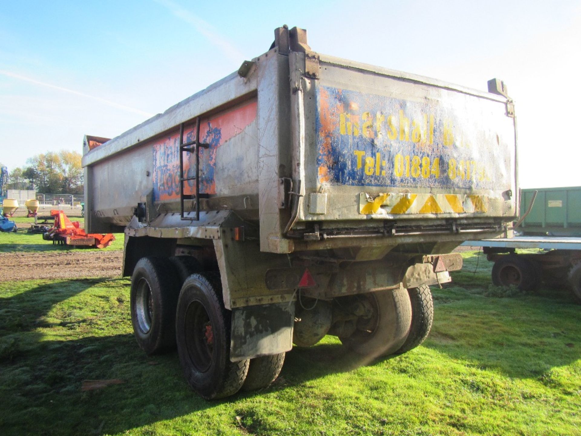 16 Ton Alloy Tipping Trailer - Image 6 of 8