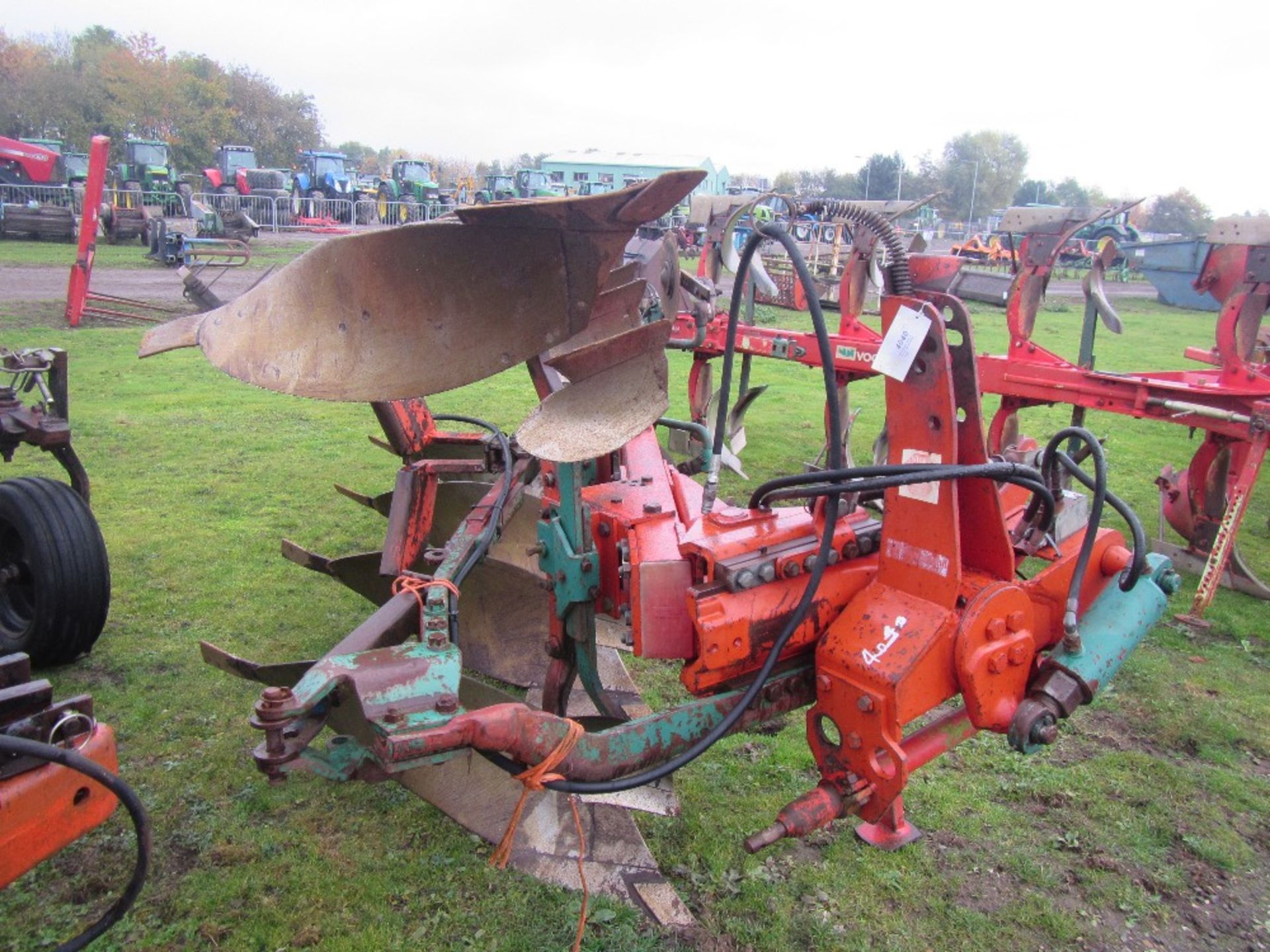 Kverneland LD85 4 Furrow Reversible Plough