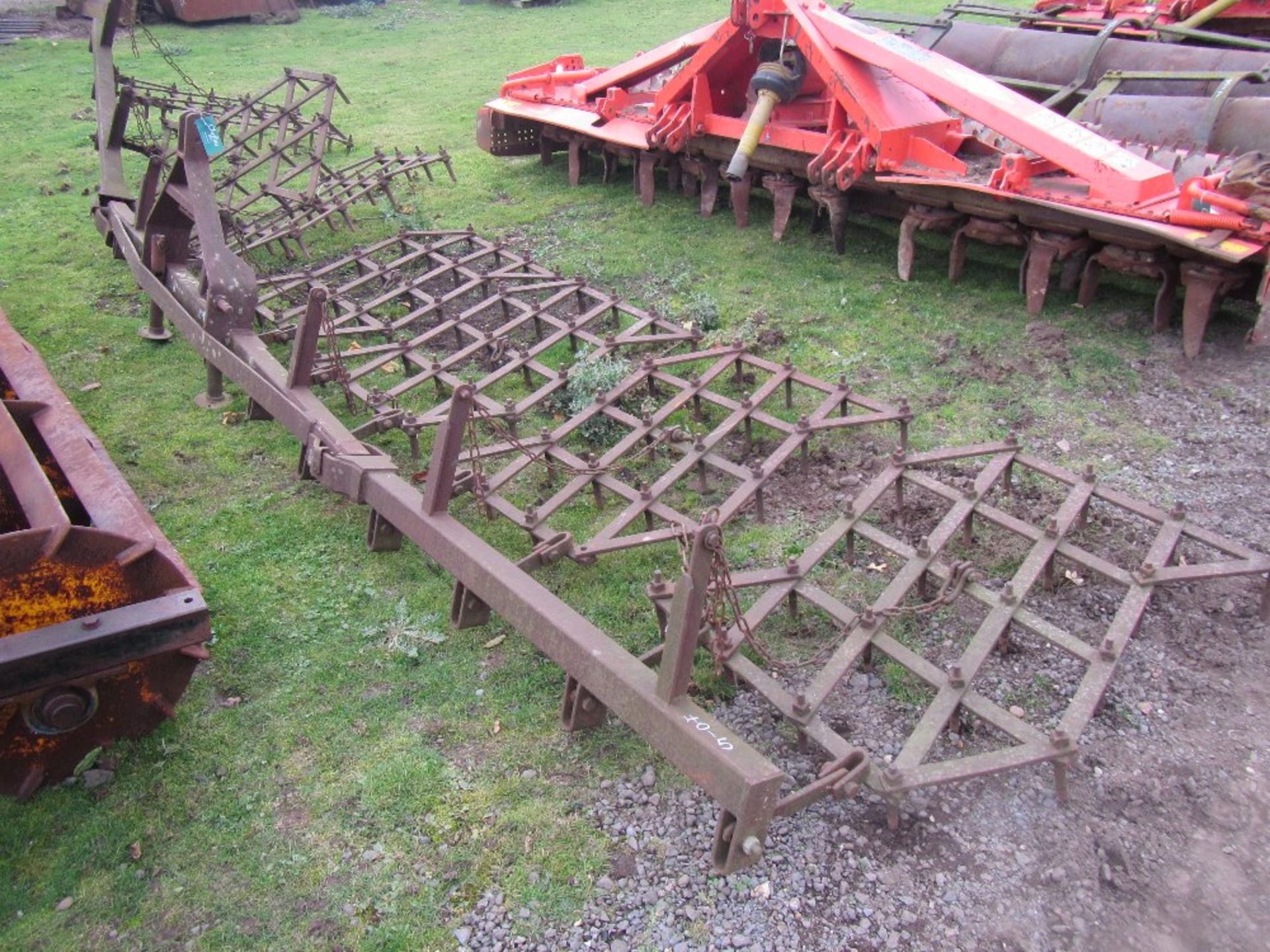 Parmiter 7 Sections Mounted Harrow