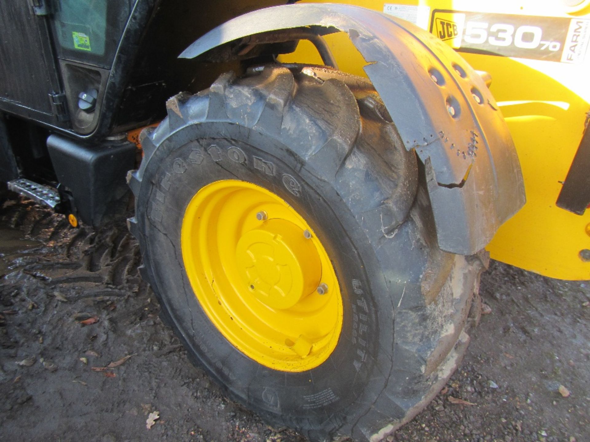 JCB 530-70 Telehandler. Reg. Docs will be Supplied Reg. No. FX05 GWU Ser No 154376 - Image 5 of 9