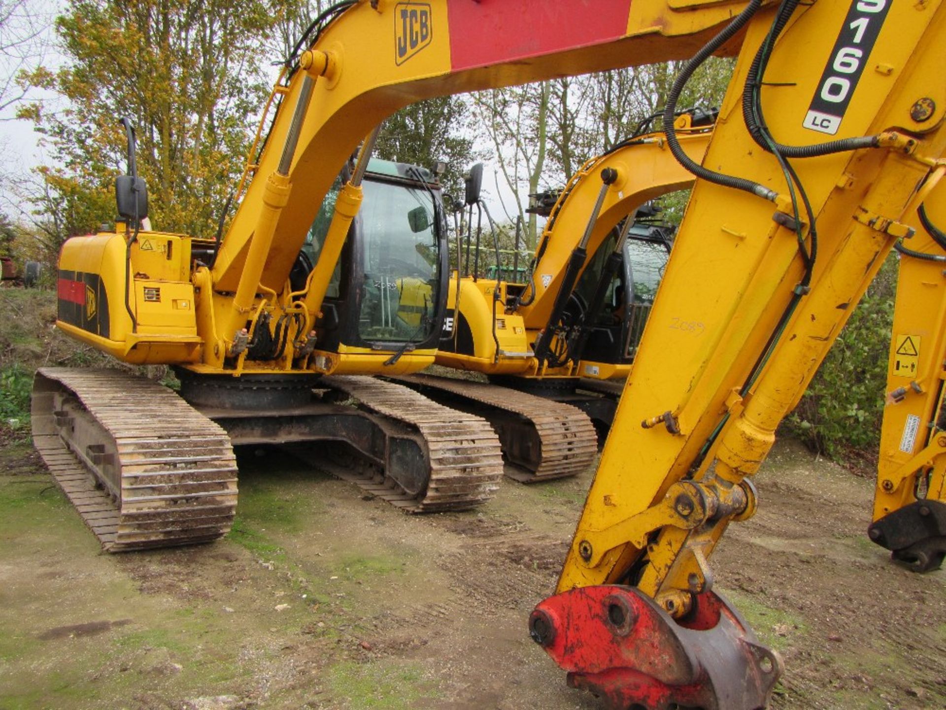 JCB JS160 Crawler c/w Quick Hitch. Year of manufacture 2006. No V5. 11200 hrs Ser No 059386 - Image 2 of 6