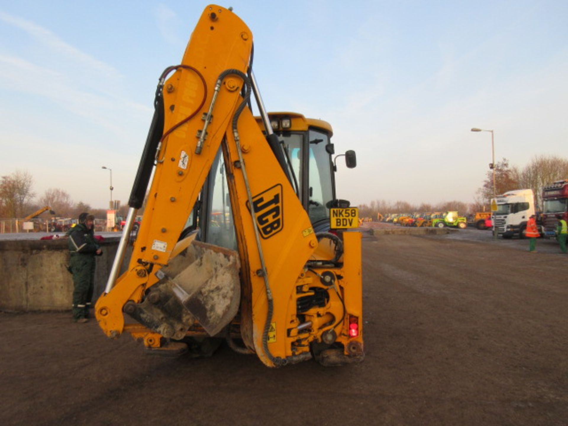 2008 JCB 3CX Sitemaster c/w Piped, Quick Hitch, 4 in 1 Bucket Ser. No. 81346092 - Image 7 of 8