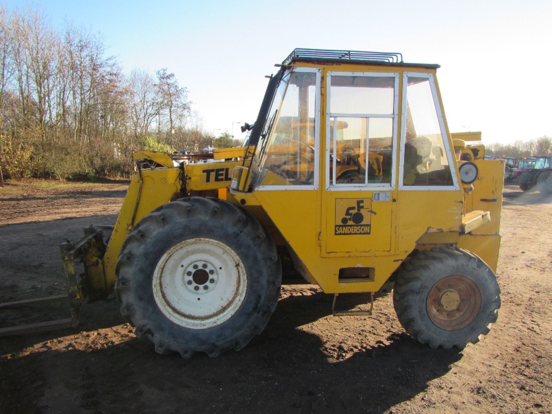 Sanderson 247 TS Telehandler c/w Pallet Tines & Bucket Reg. No. C180 JBW