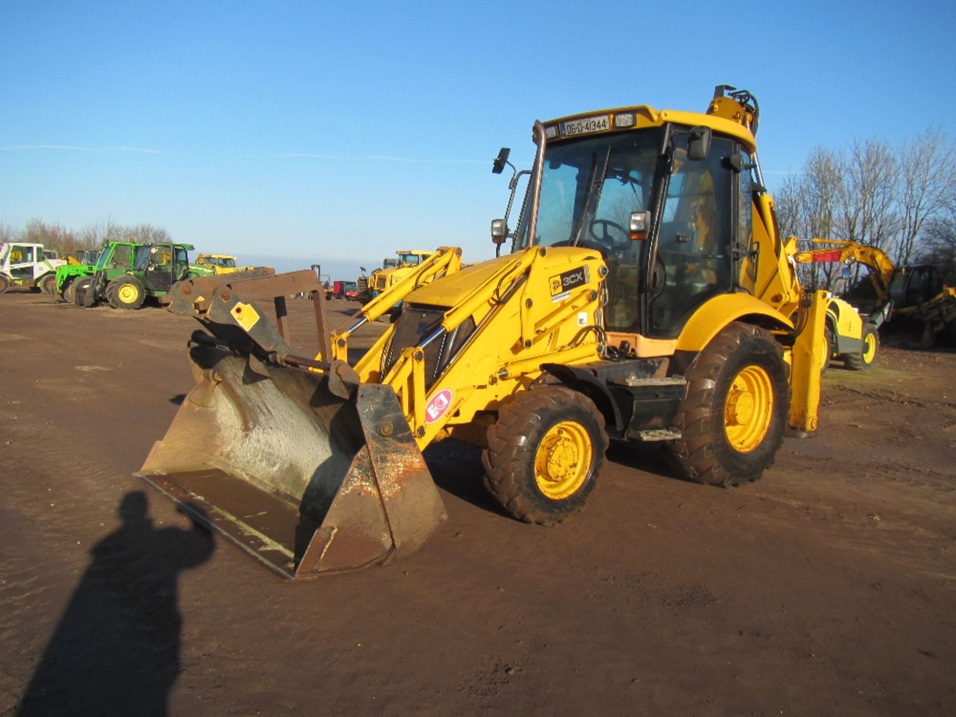 2006 JCB 3CX Backhoe Reg No 06 D 41344 Ser No 969871