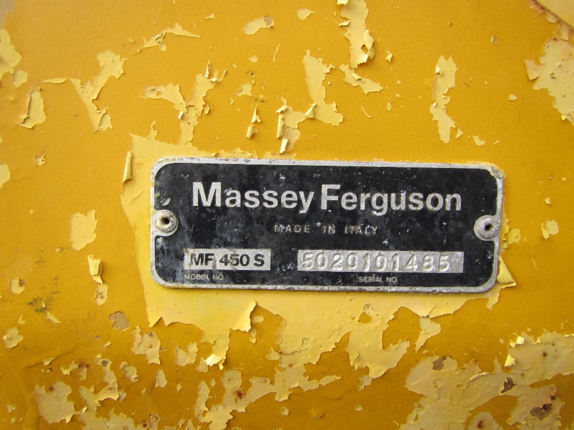 Massey Ferguson 450S 14 Ton 360 Degree Excavator Ser. No. 5020101485 - Image 3 of 4