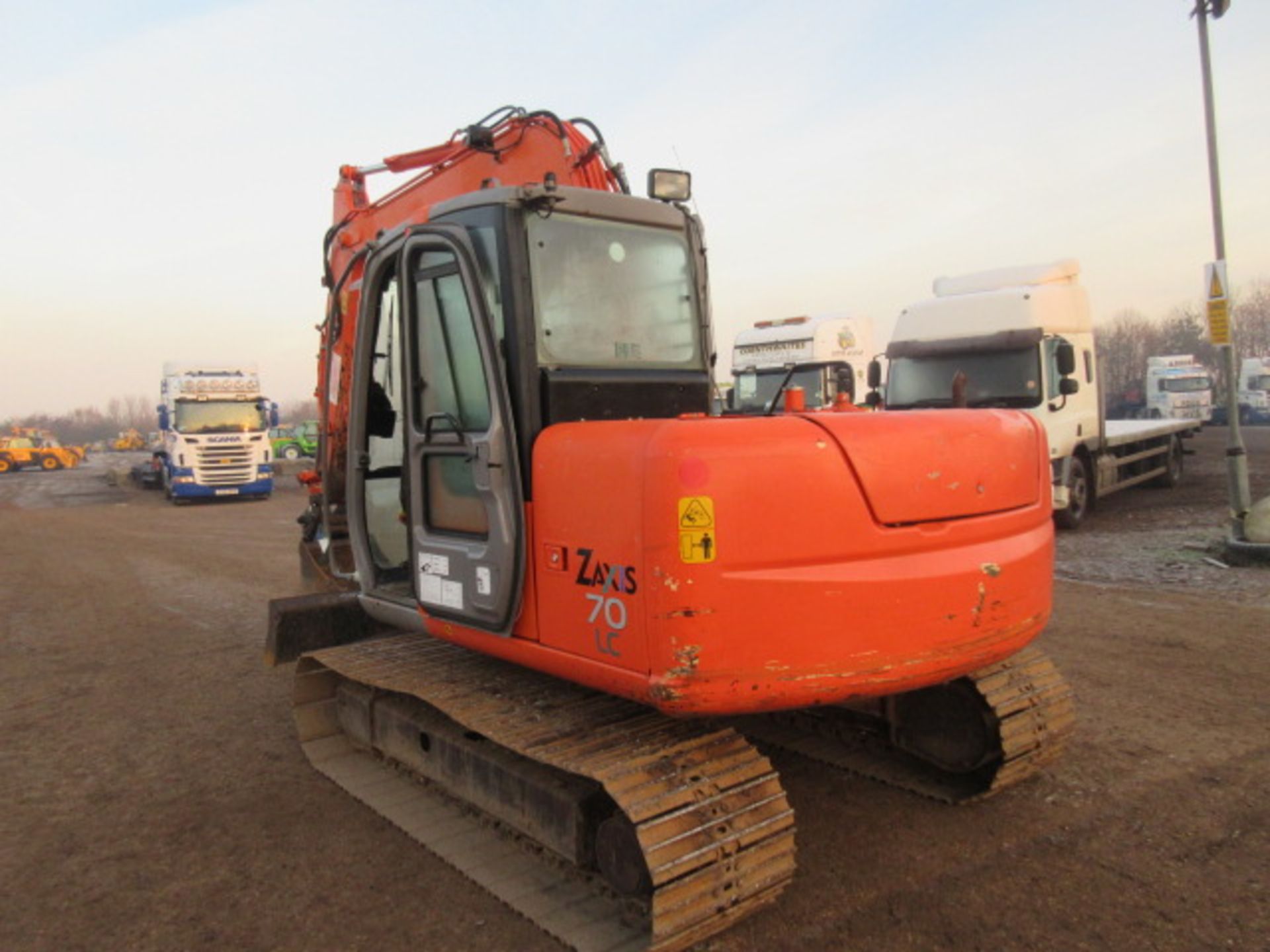 2007 Hitachi ZX70 c/w Steel Tracks 6000 Hrs - Image 7 of 7