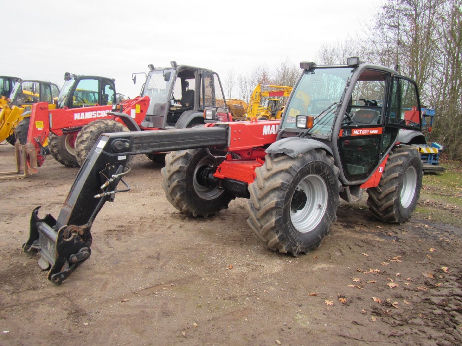 Manitou 627 MLT Telehandler. Reg. No. HF08 PKE Ser. No. 247290