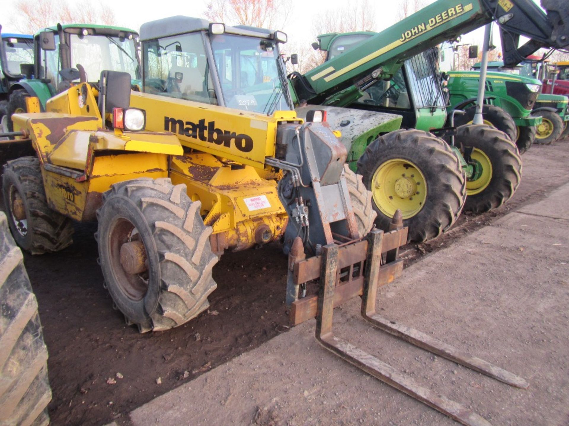 Matbro TS270 Telehandler c/w Pallet Tines. Reg. No. R751 EFW Ser No 371111 - Image 2 of 8