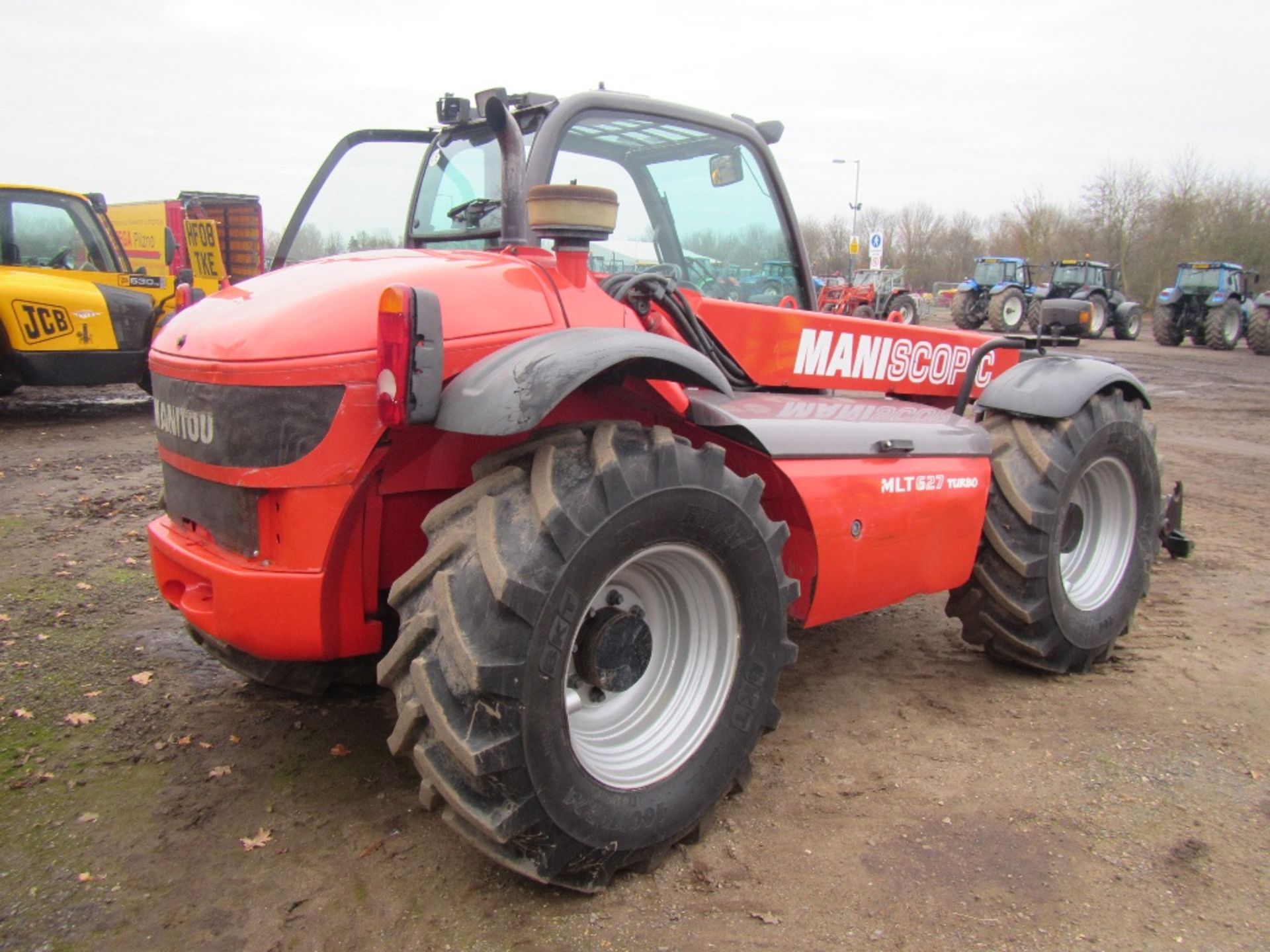 Manitou 627 MLT Telehandler. Reg. No. HF08 PKE Ser. No. 247290 - Image 3 of 7