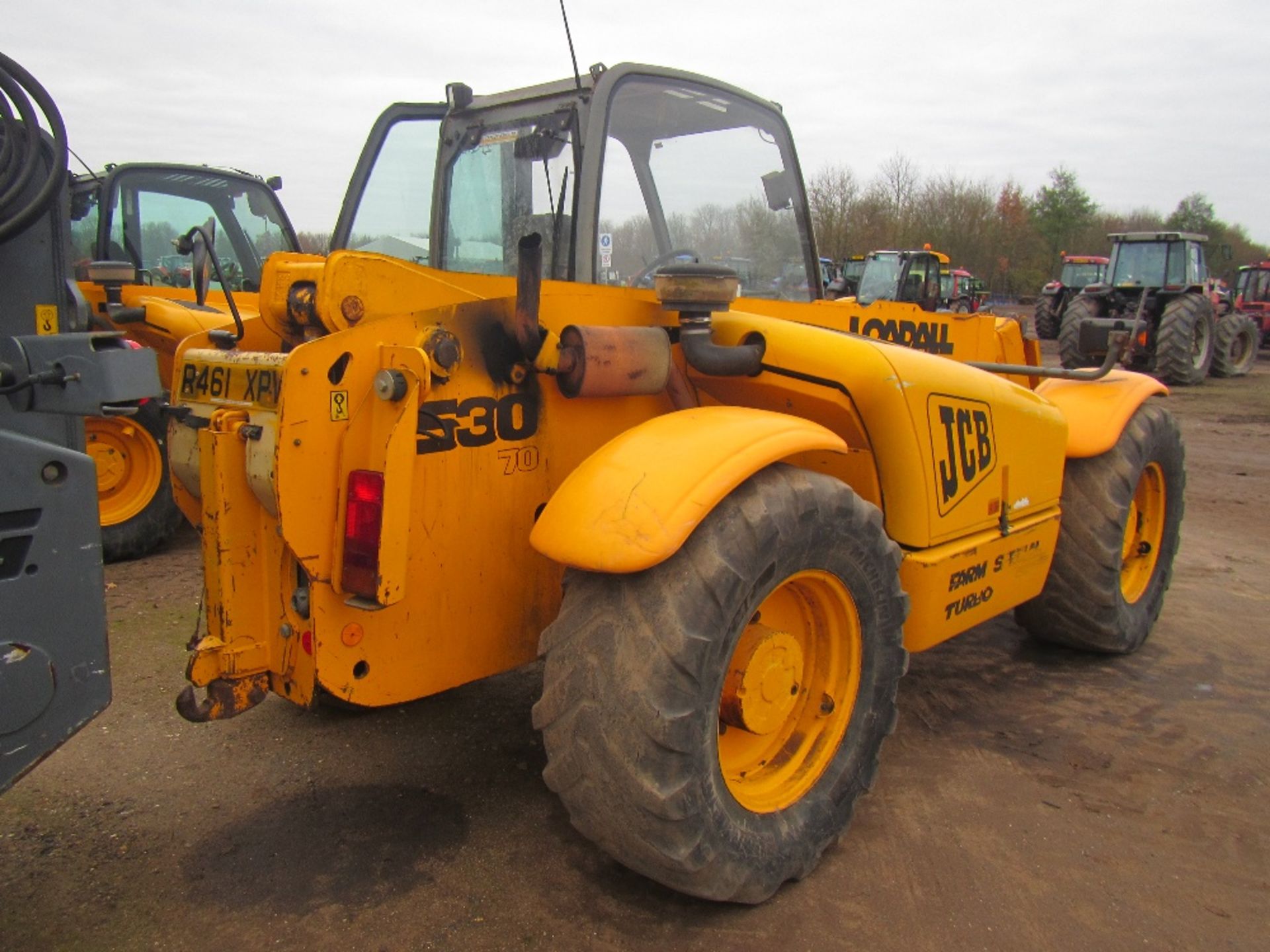 JCB 530/70 Farm Special Loadall c/w Q-Fit Carriage, Pallet Tines, Turbo Reg. No. R461 XPV Ser No - Image 3 of 8