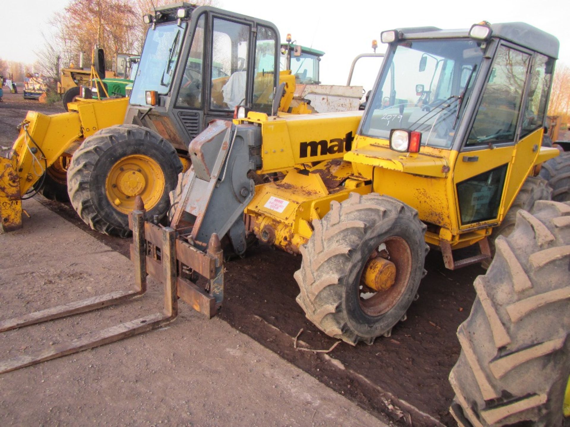 Matbro TS270 Telehandler c/w Pallet Tines. Reg. No. R751 EFW Ser No 371111