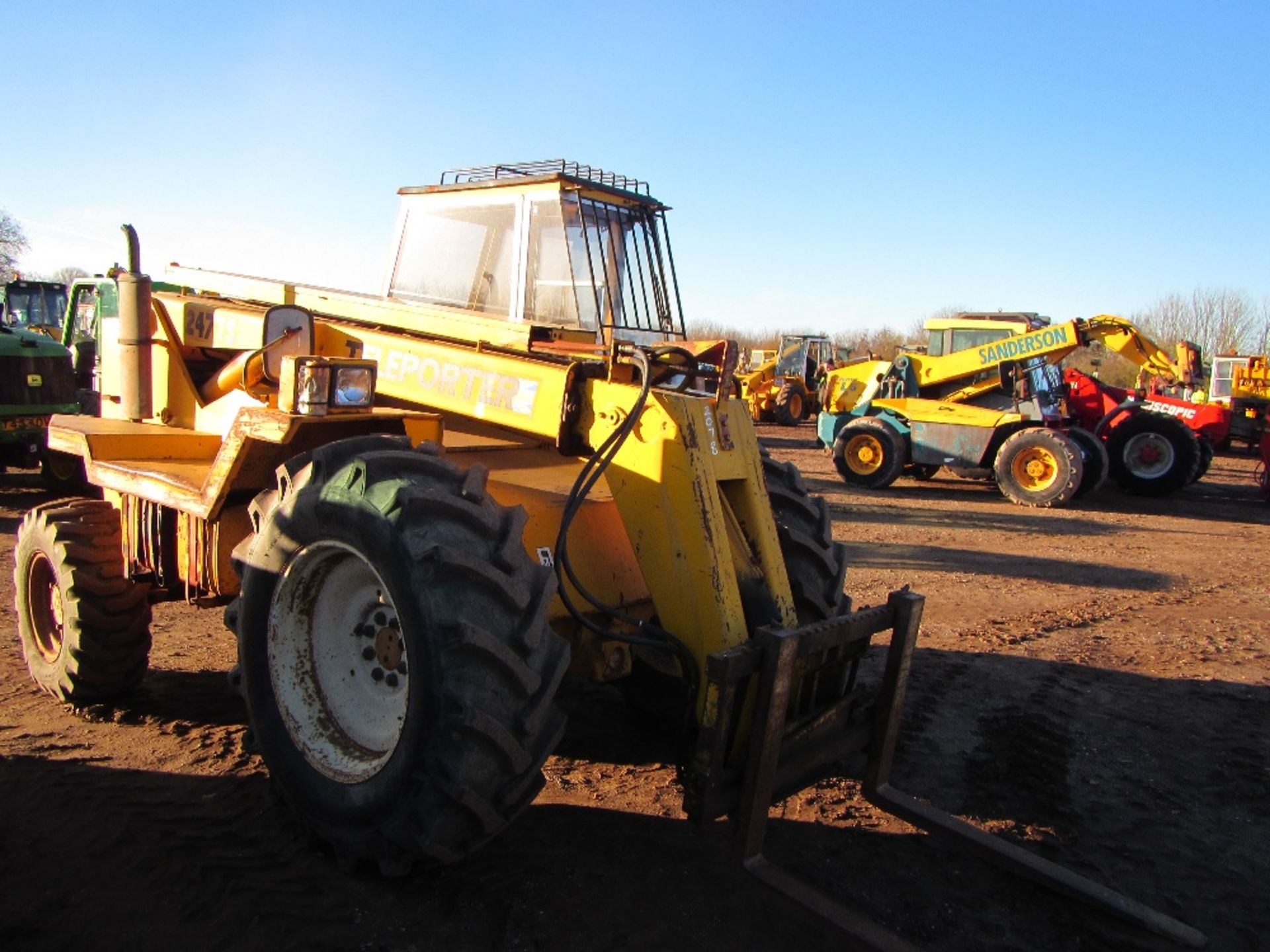 Sanderson 247 TS Telehandler c/w Pallet Tines & Bucket Reg. No. C180 JBW - Image 2 of 4