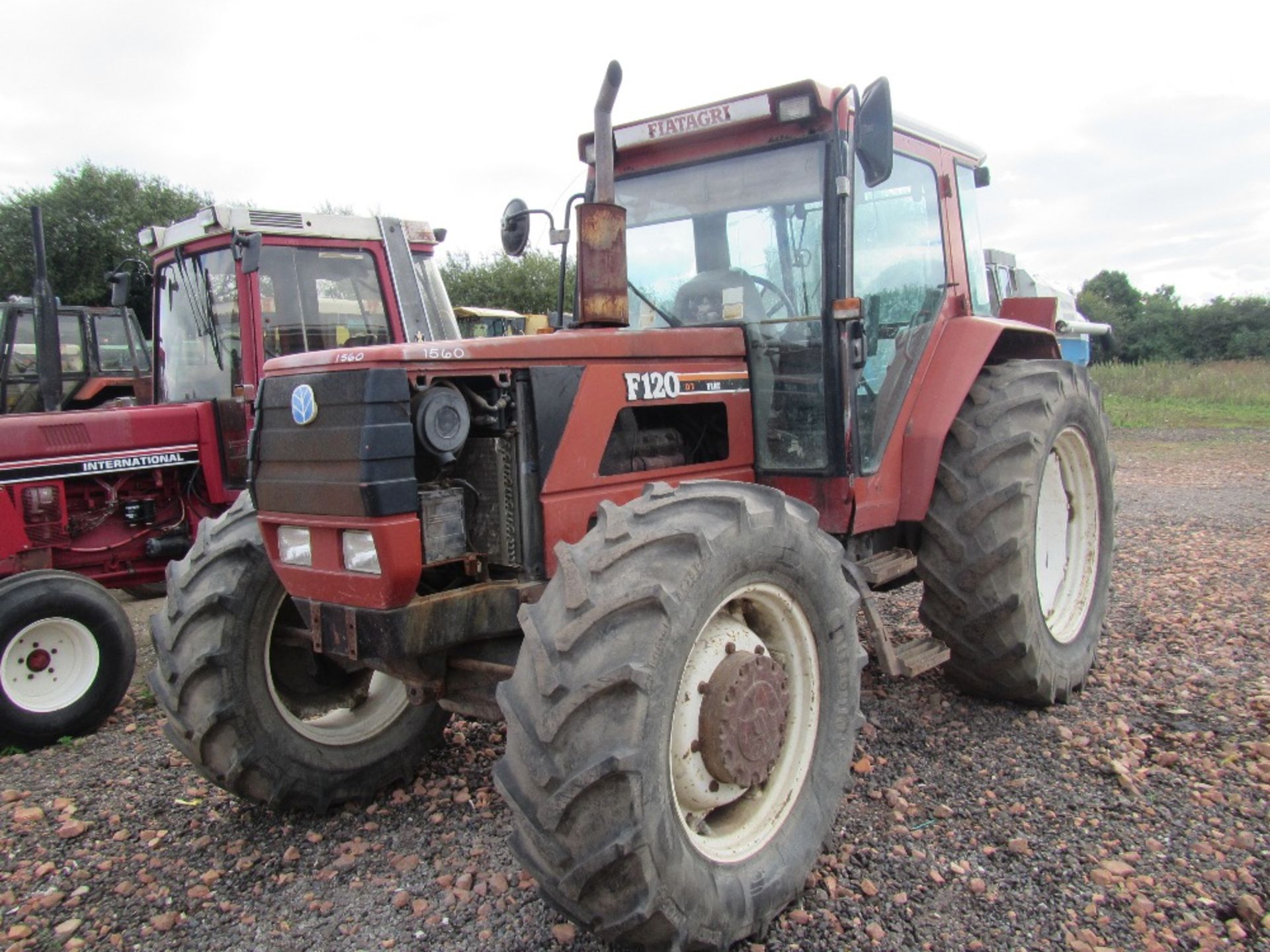 Fiat F120 Tractor. Reg. No. J313 KFW