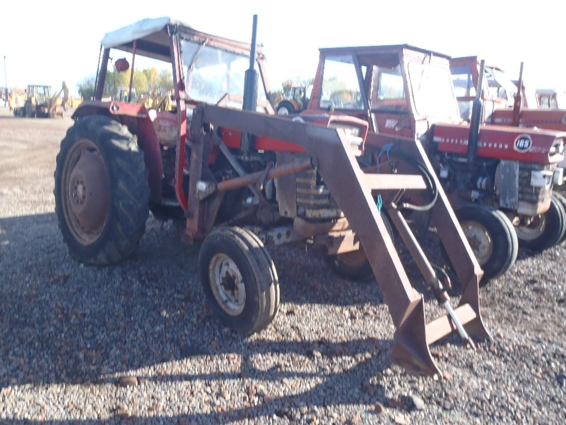 Massey Ferguson 185 Tractor. Reg. No. MKO 224P. Ser. No. 328763 - Image 2 of 7