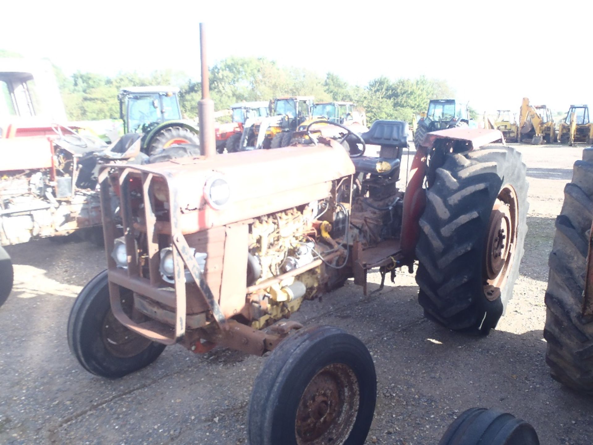 Massey Ferguson 168 Tractor c/w 4 Bolt Lift Pump. Ser. No. 254113