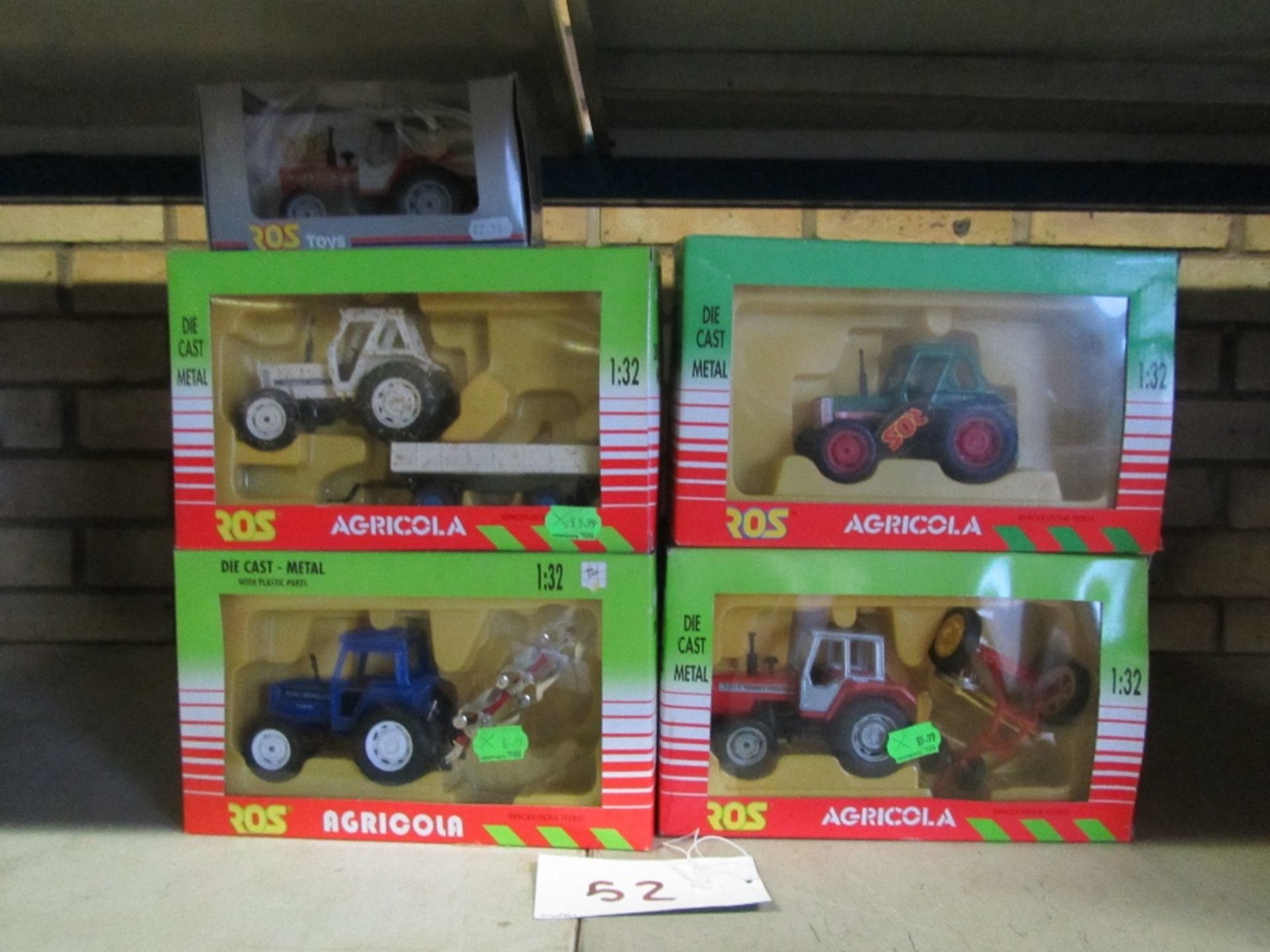 Selection of Tractor Models