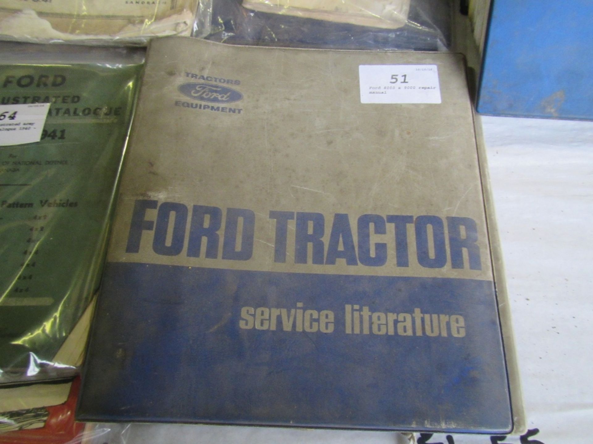 Ford 8000 & 9000 repair manual